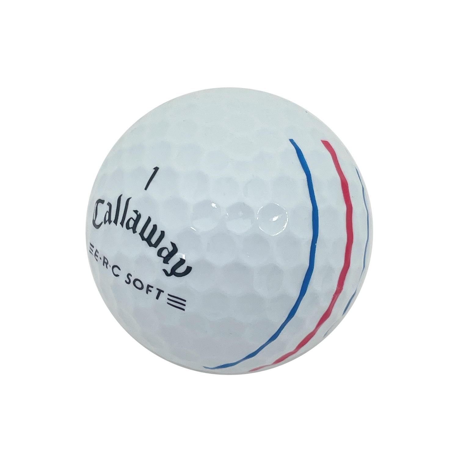 Balles de golf Mulligan 60 5 A Balles de golf recyclées usagées Callaway ERC à triple piste