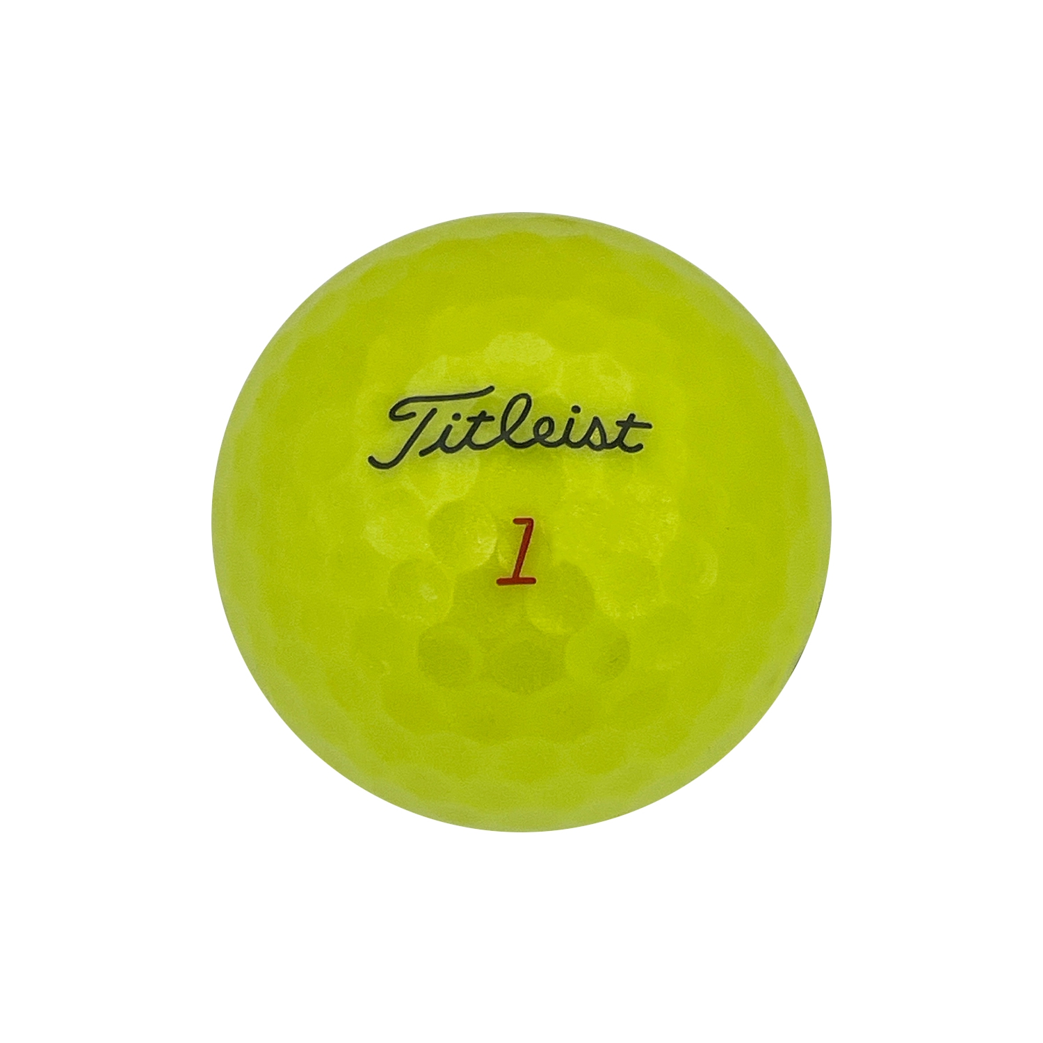 Balles de golf Mulligan 48 balles de golf Titleist Pro V1x 2023 5 A jaunes recyclées usagées