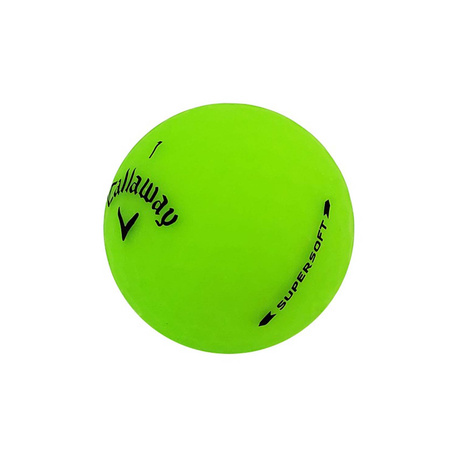 Mulligan Golf Balls 48 Callaway Supersoft Green 5A Recycled Used Golf Balls