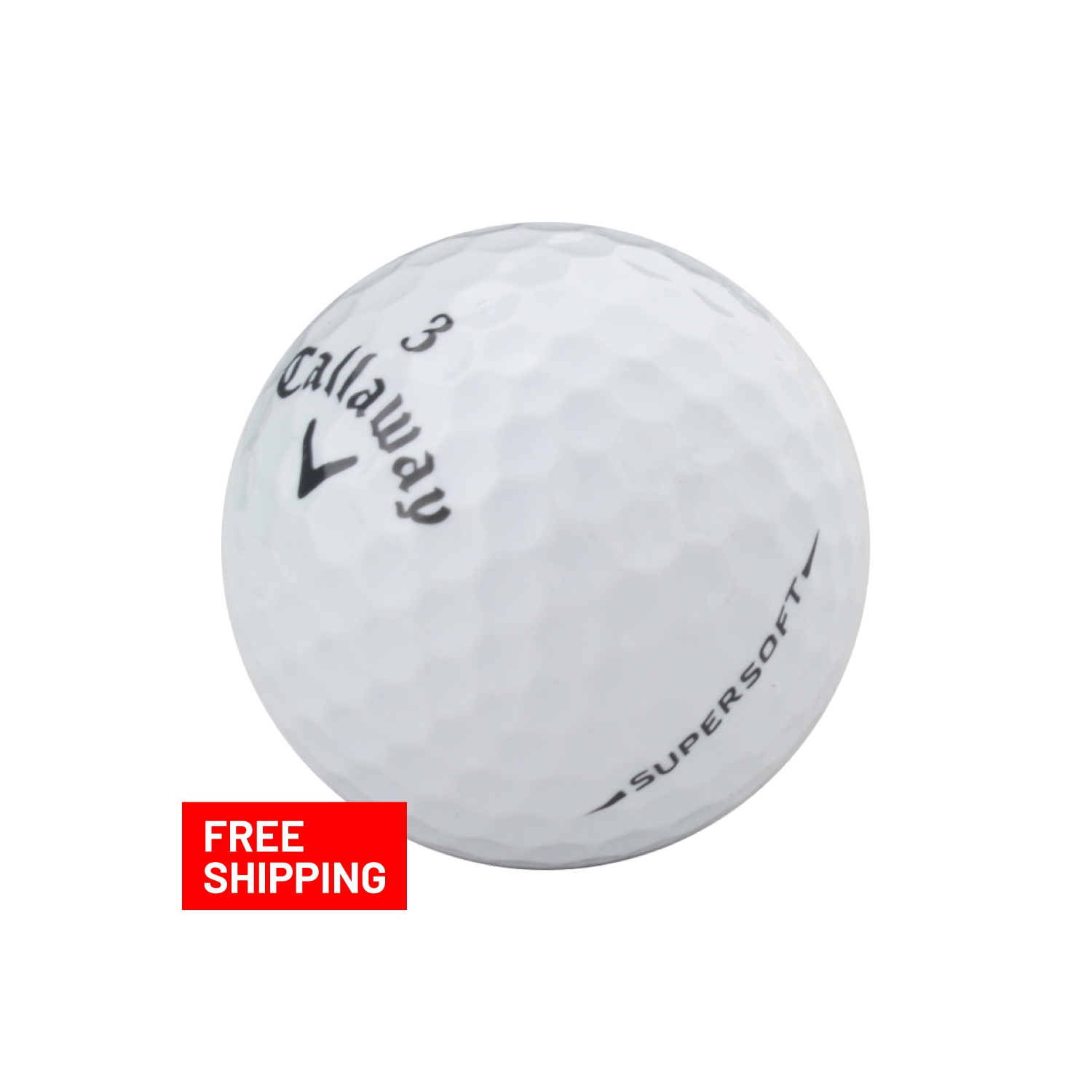 Balles de golf Mulligan 60 Balles de golf ultradouces recyclées 5&nbsp;A