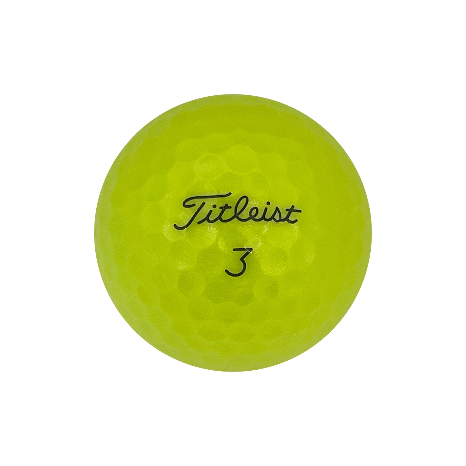 Balles de golf Mulligan 24 Titleist Pro V1 2023 Balles de golf jaunes recyclées usagées