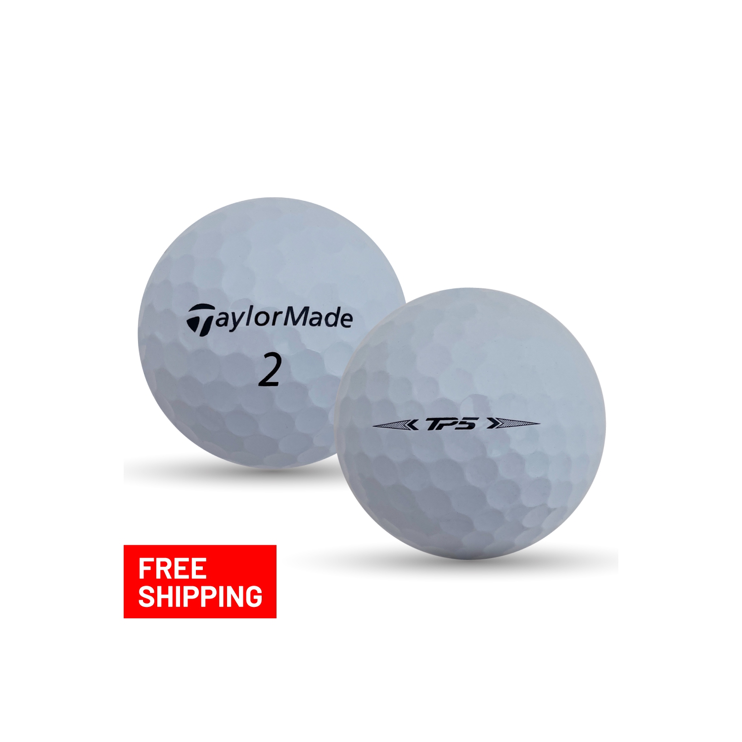 Mulligan Golf Balls 36 Taylormade TP5 5A Recycled Used Golf Balls