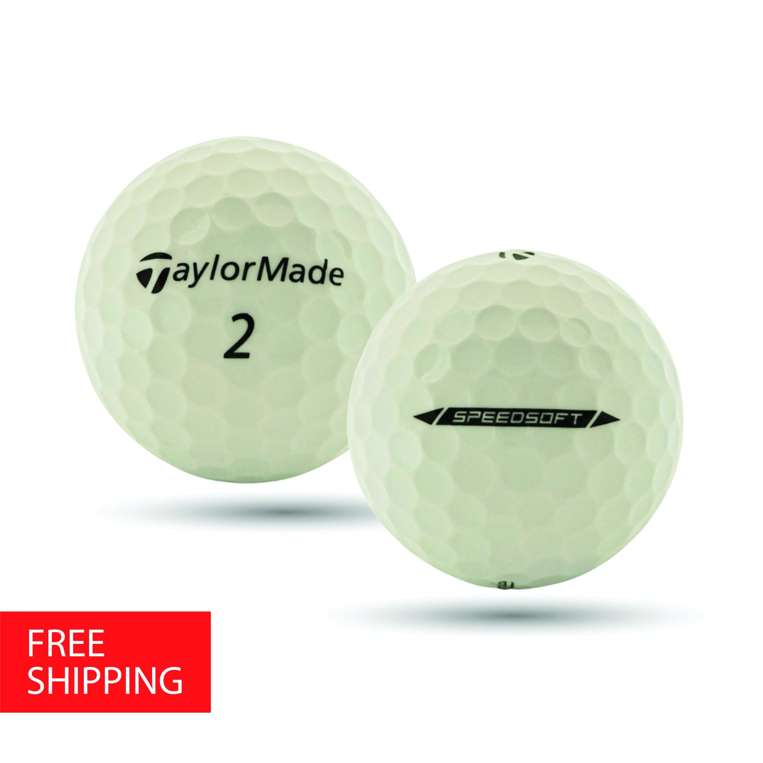 Balles de golf Mulligan 60 balles de golf recyclées SpeedSoft 5&nbsp;A de Taylormade