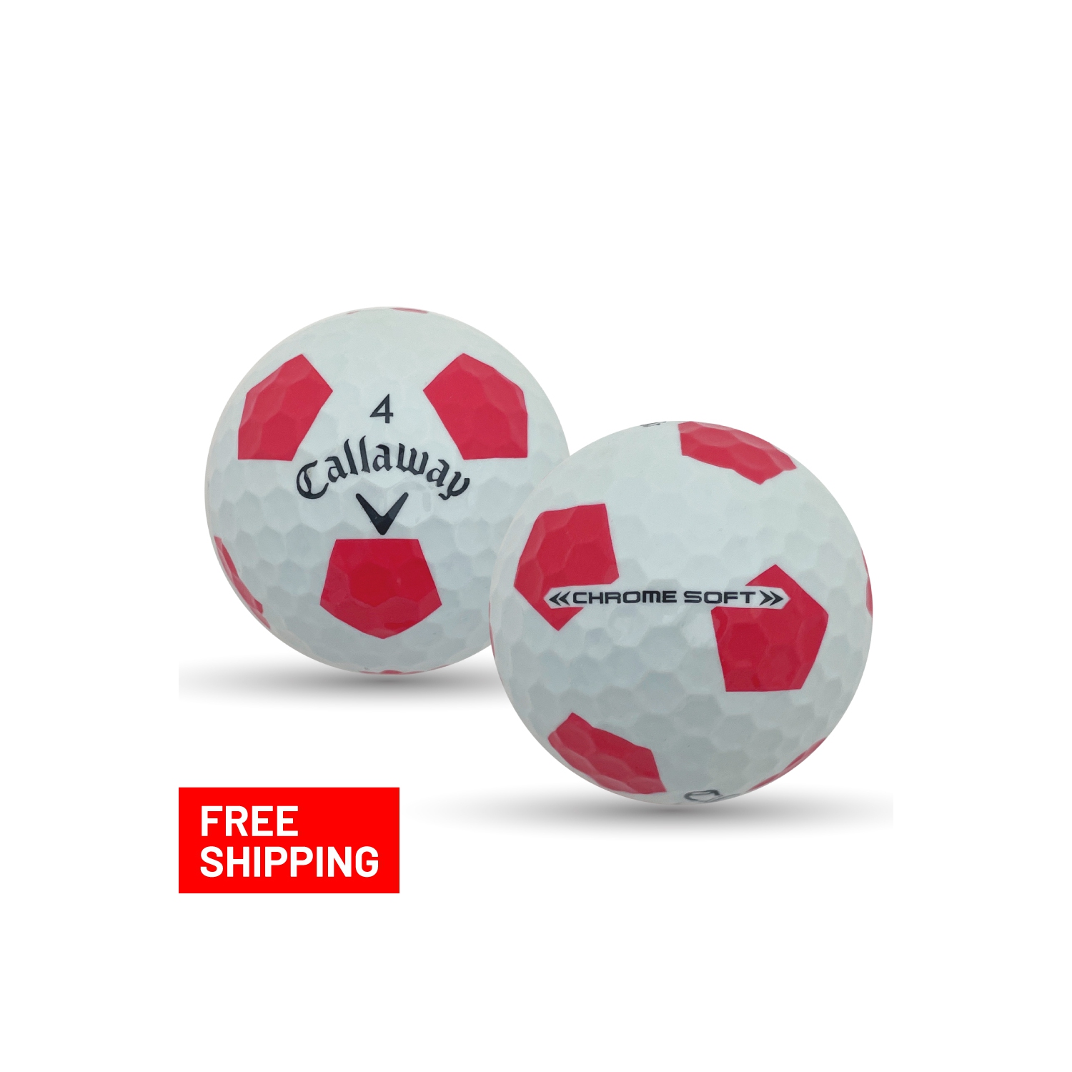 Mulligan Golf Balls 48 Callaway Chrome Soft Truvis 5A Recycled Used Golf Balls