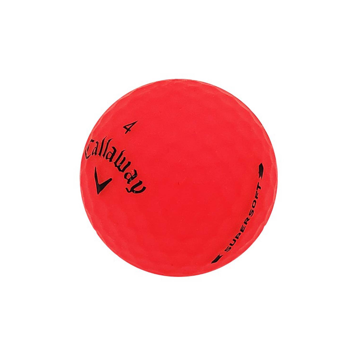 Balles de golf Mulligan 60 balles de golf ultra-douces rouges recyclées 5&nbsp;A