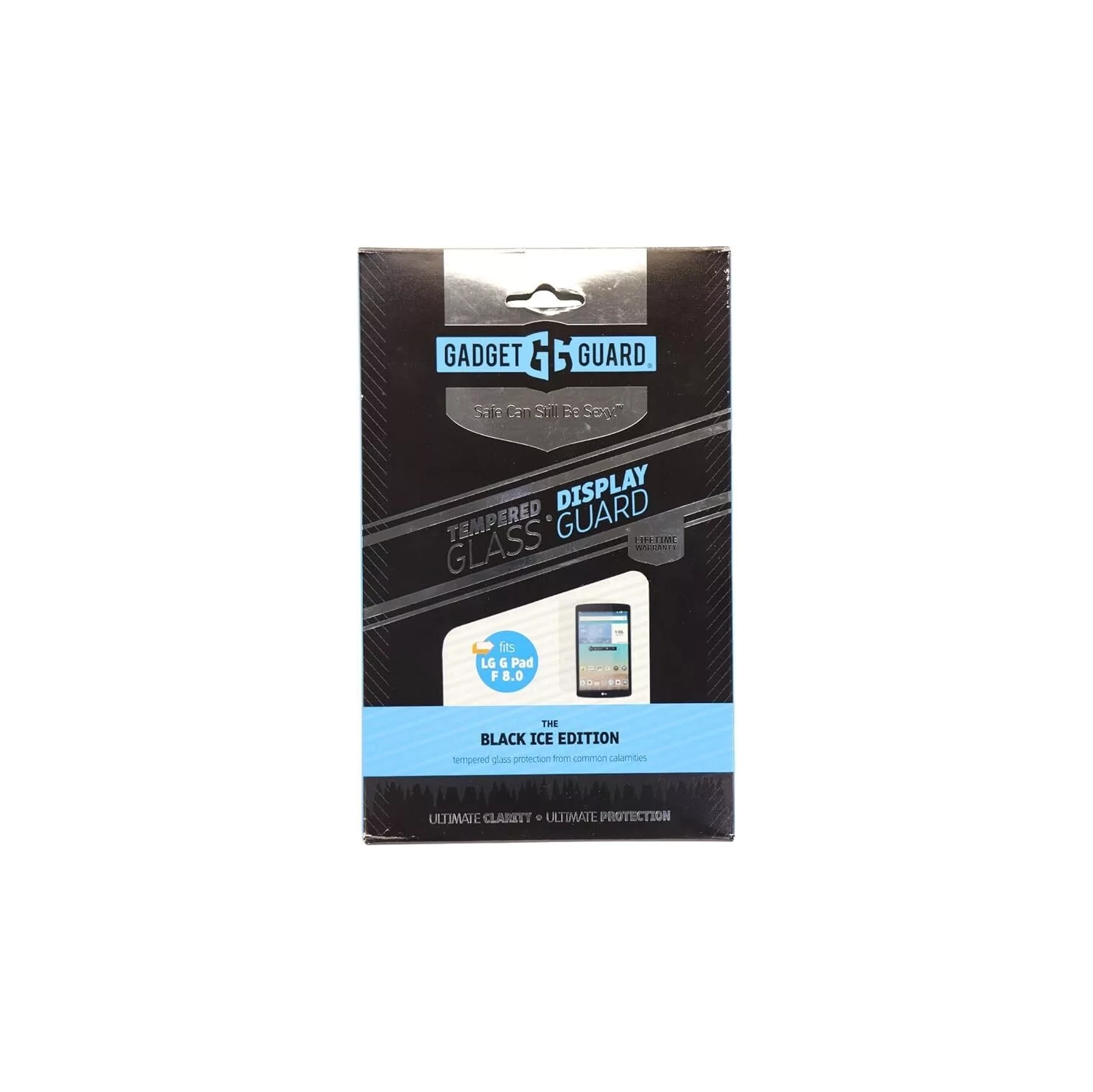 Gadget Guard Black Ice Tempered Glass Screen Protector for LG G Pad 8.0 I Color: Clear