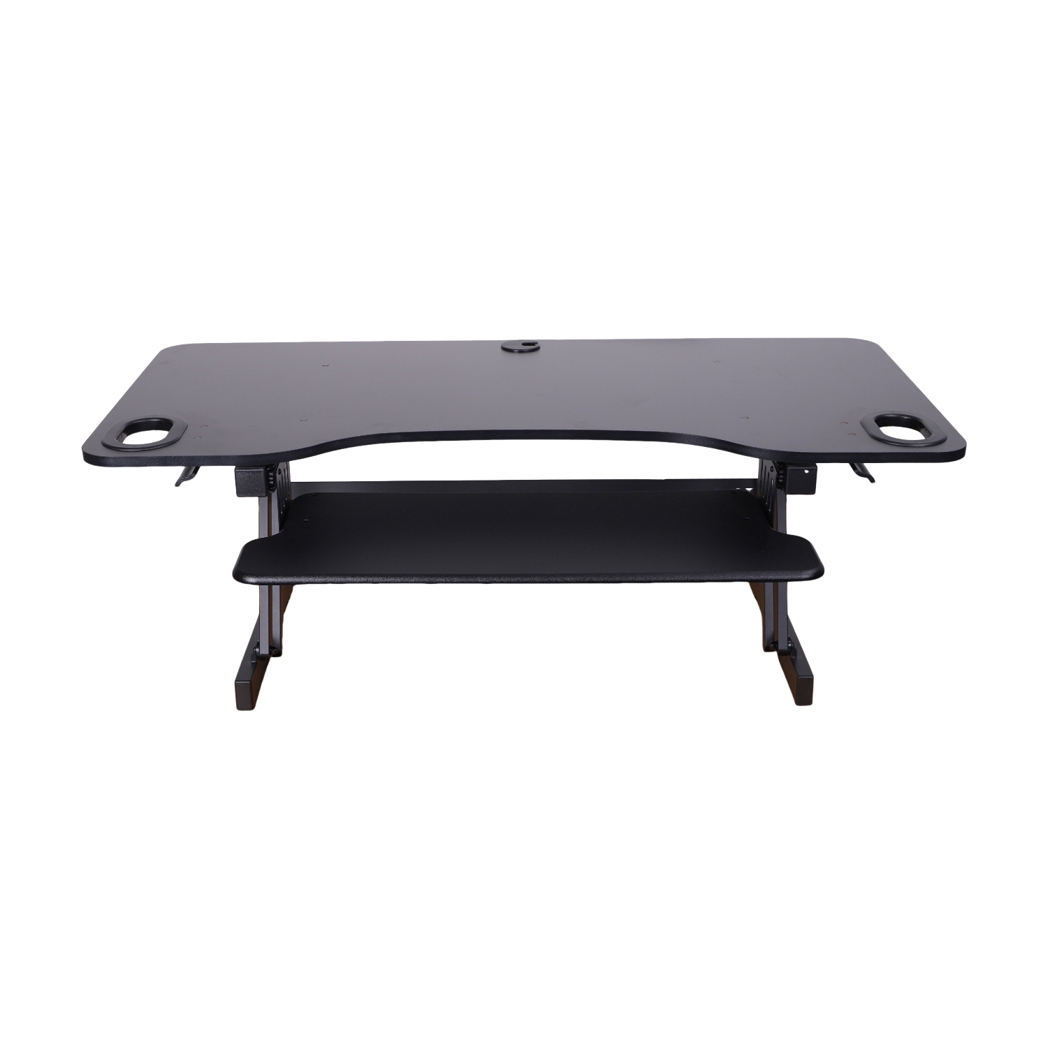 Rocelco ADRB45 Adjustable-Height Desk Riser & Triple Monitor Mount (DM3)