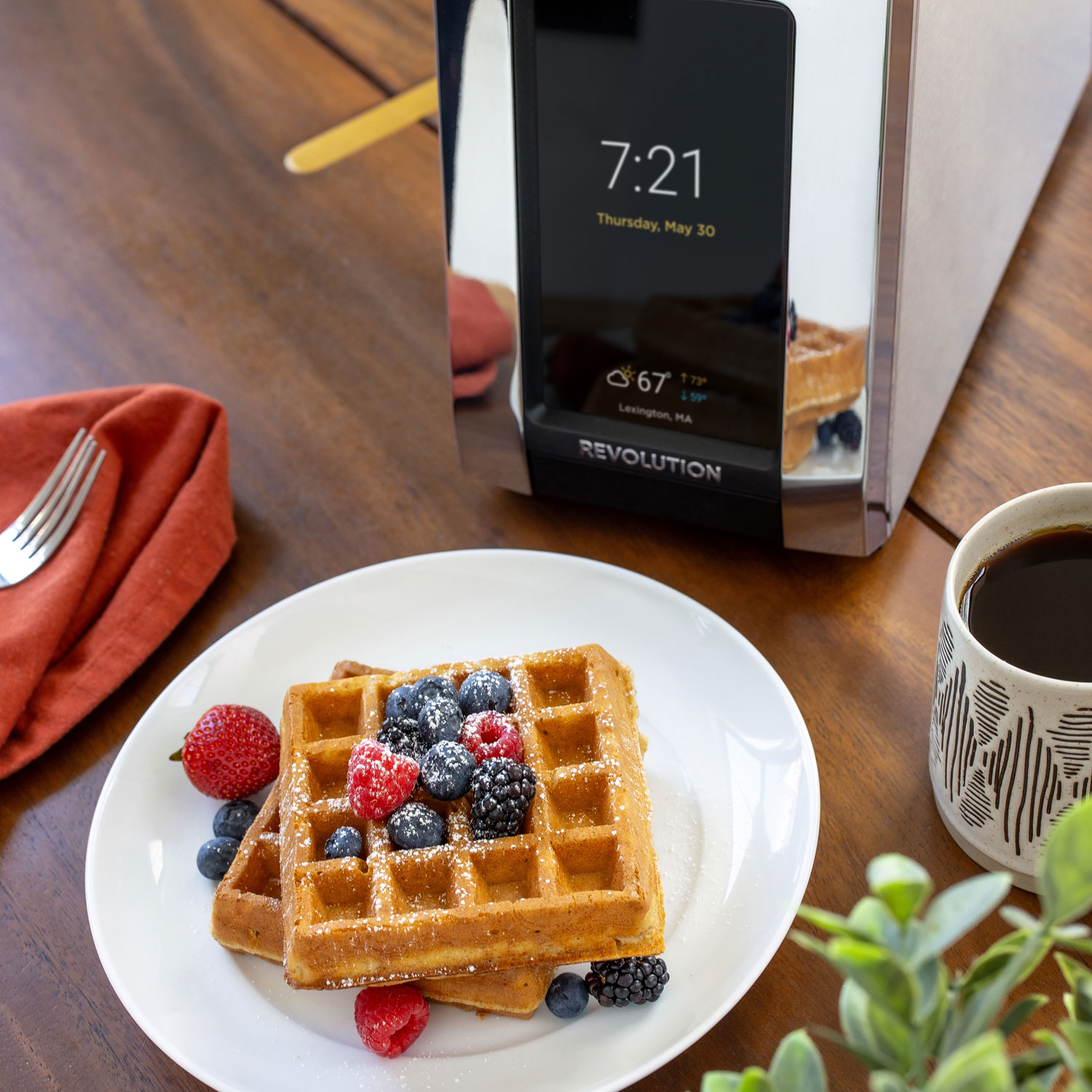 Revolution InstaGLO 2.0 Toaster - 2-Slice - Matte Black