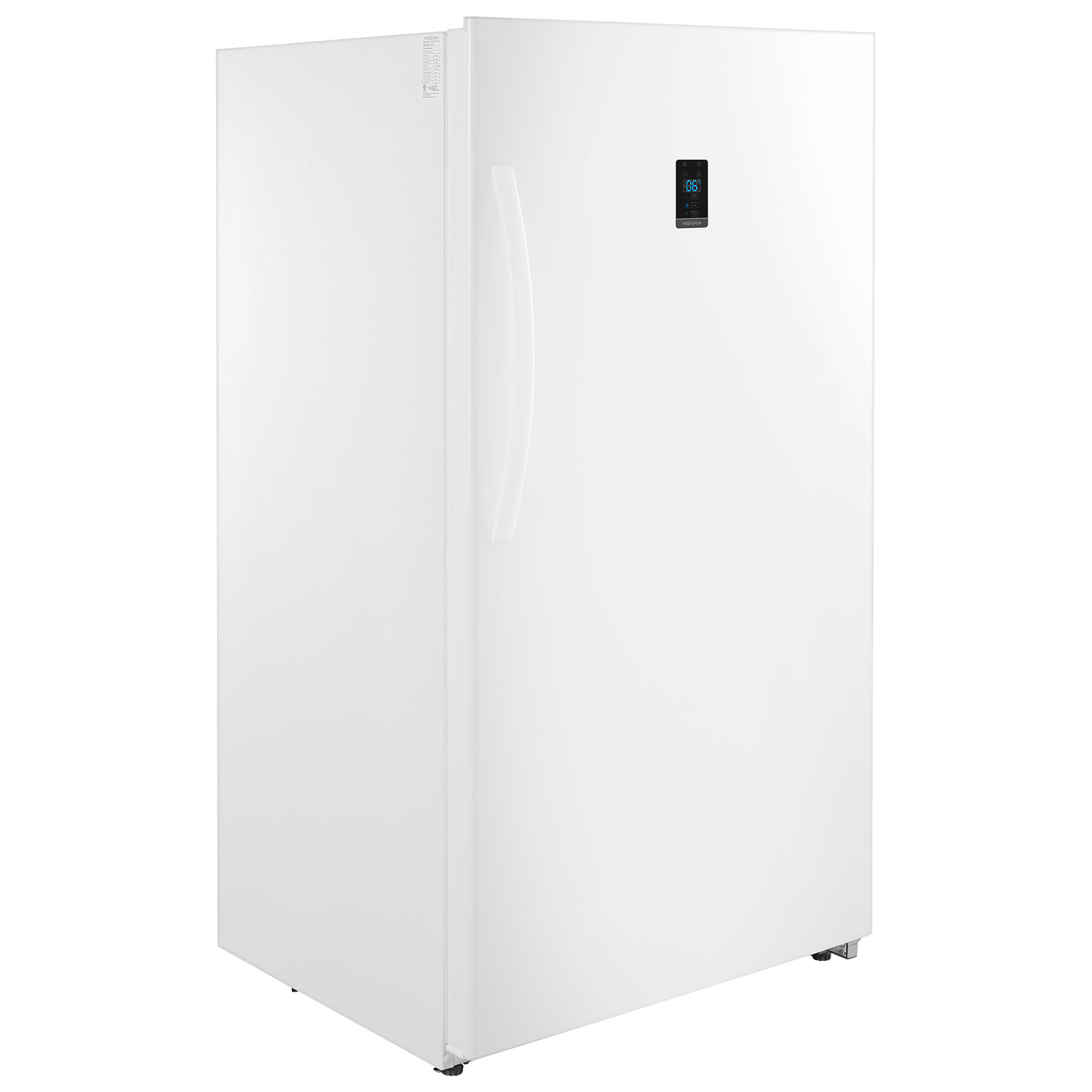 Insignia 17.0 Cu. Ft. Garage Ready Upright Convertible Freezer - White - Only at Best Buy
