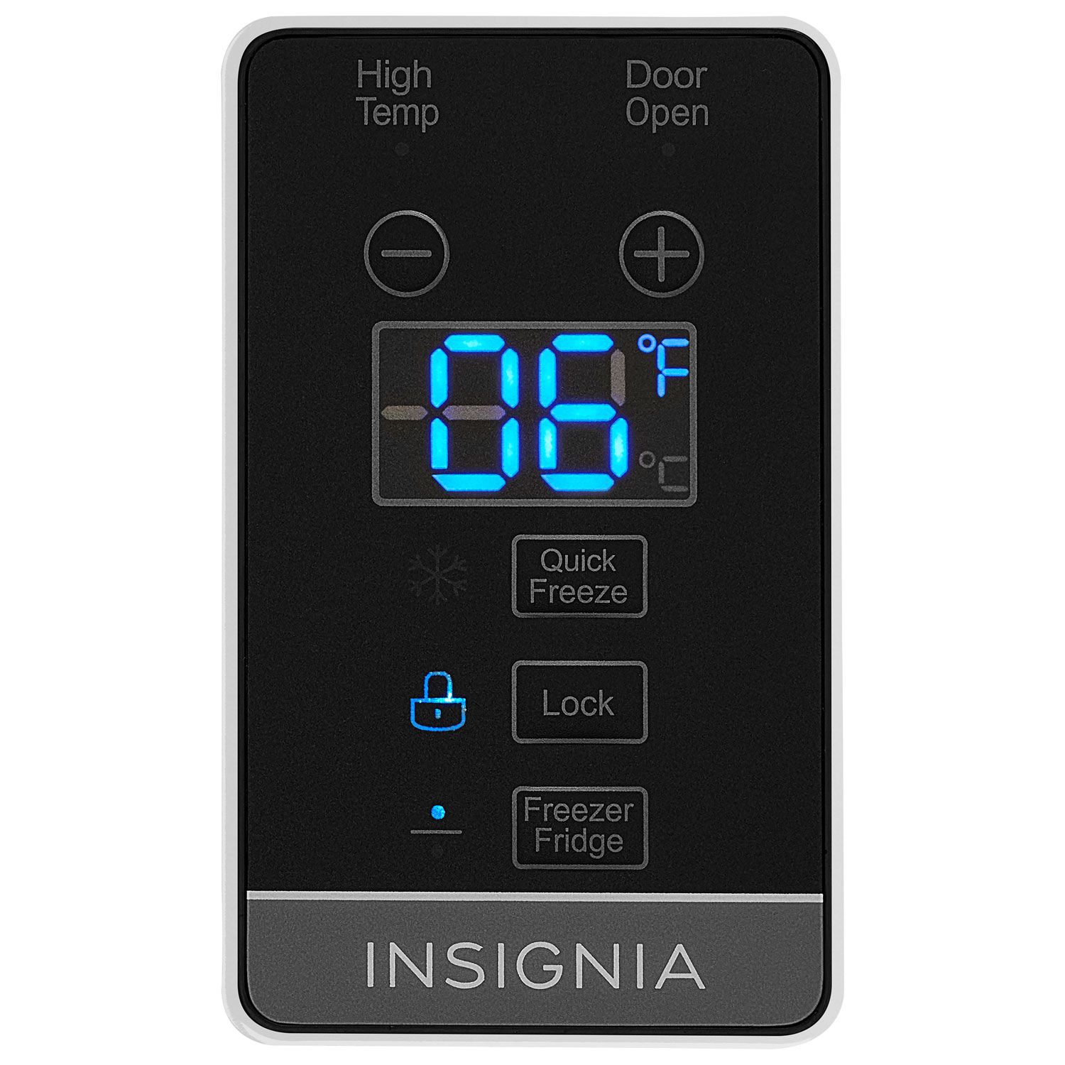 Insignia 17.0 Cu. Ft. Garage Ready Upright Convertible Freezer - White - Only at Best Buy