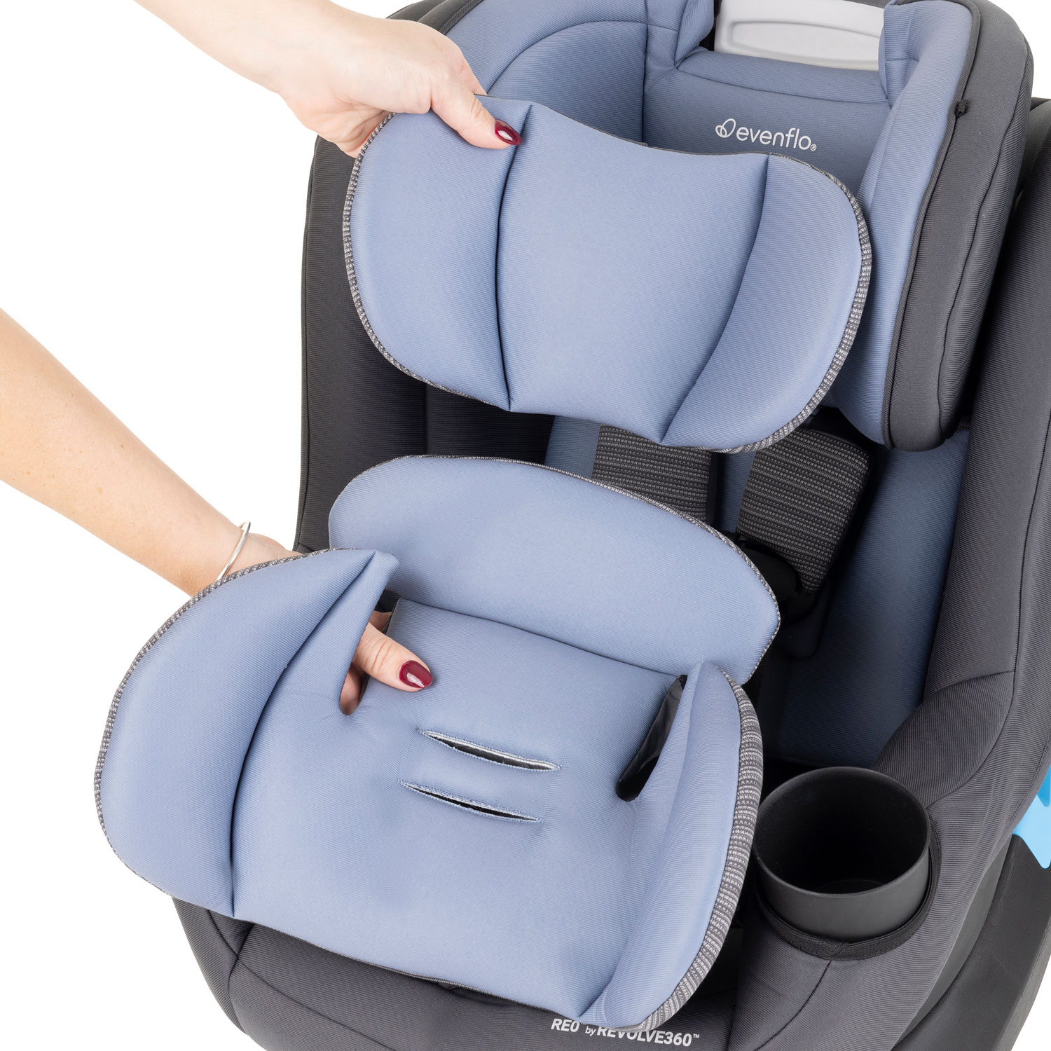 Evenflo REO by Revolve360 2-in-1 Rotational Convertible Car Seat - Brookline