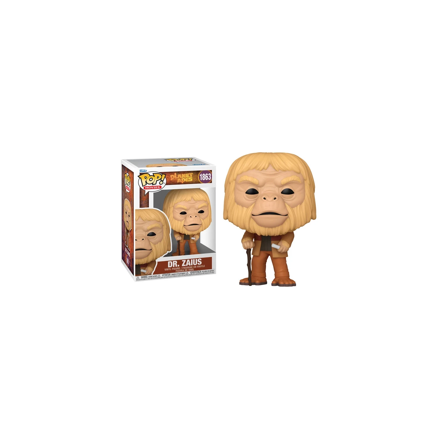 Funko Pop! Movies Planet of the Apes Vinyl Figure Dr. Zaius #1863