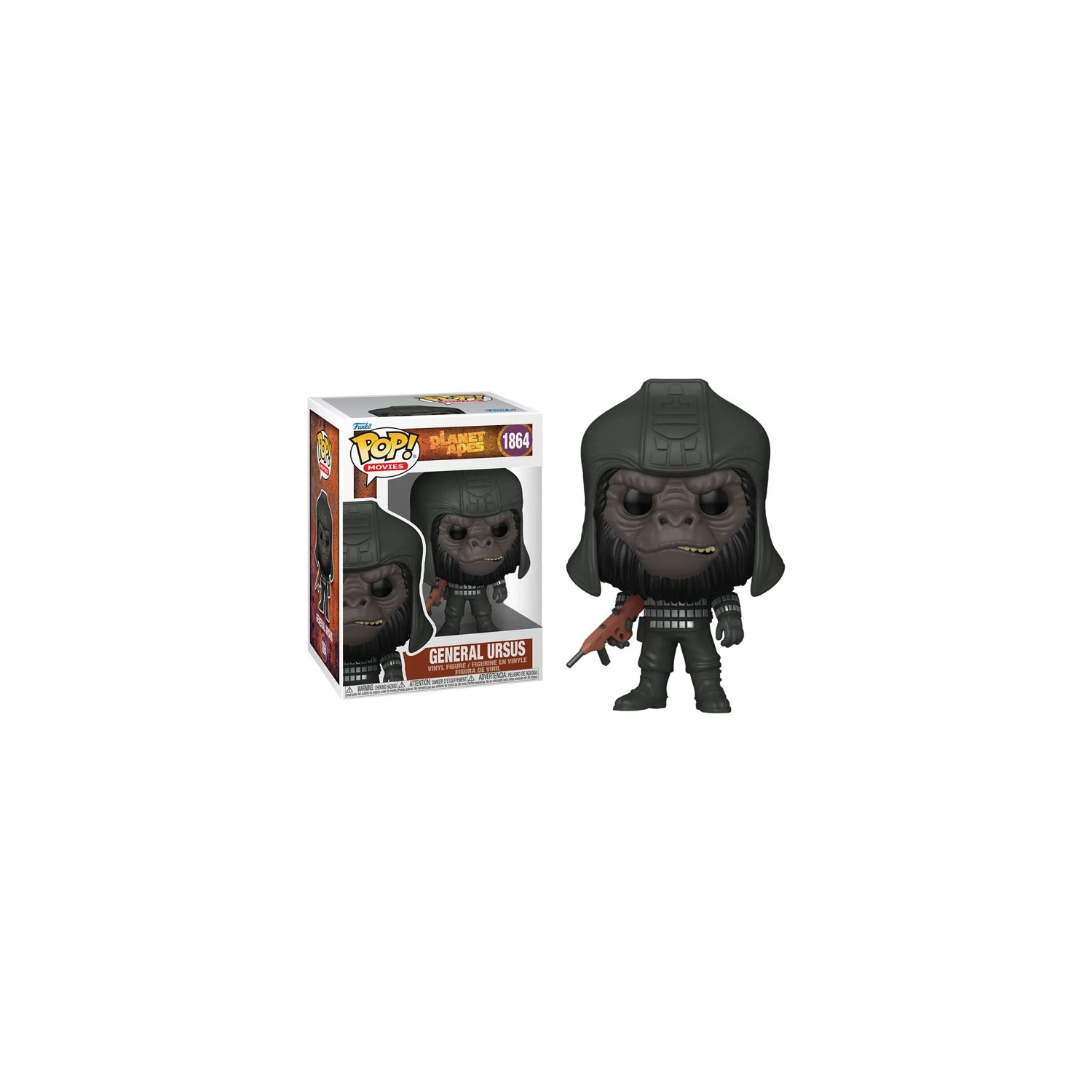 Funko Pop! Movies Planet of the Apes Vinyl Figure General Ursus #1864