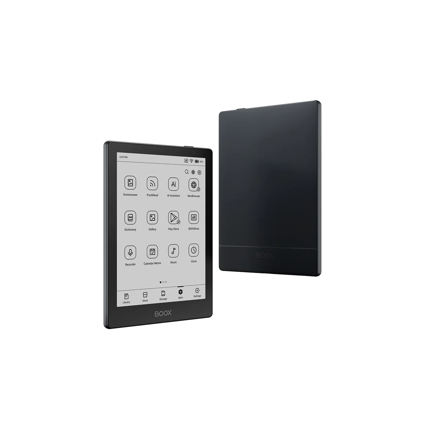 BOOX GO 6: 6-inch Monochrome Eink Ereader | 300 PPI | Android 11 | 32G | Front Light