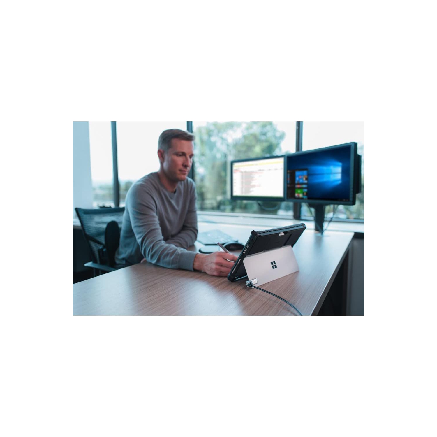 Verrou de câble à clé de Kensington pour Surface Pro et Surface Go