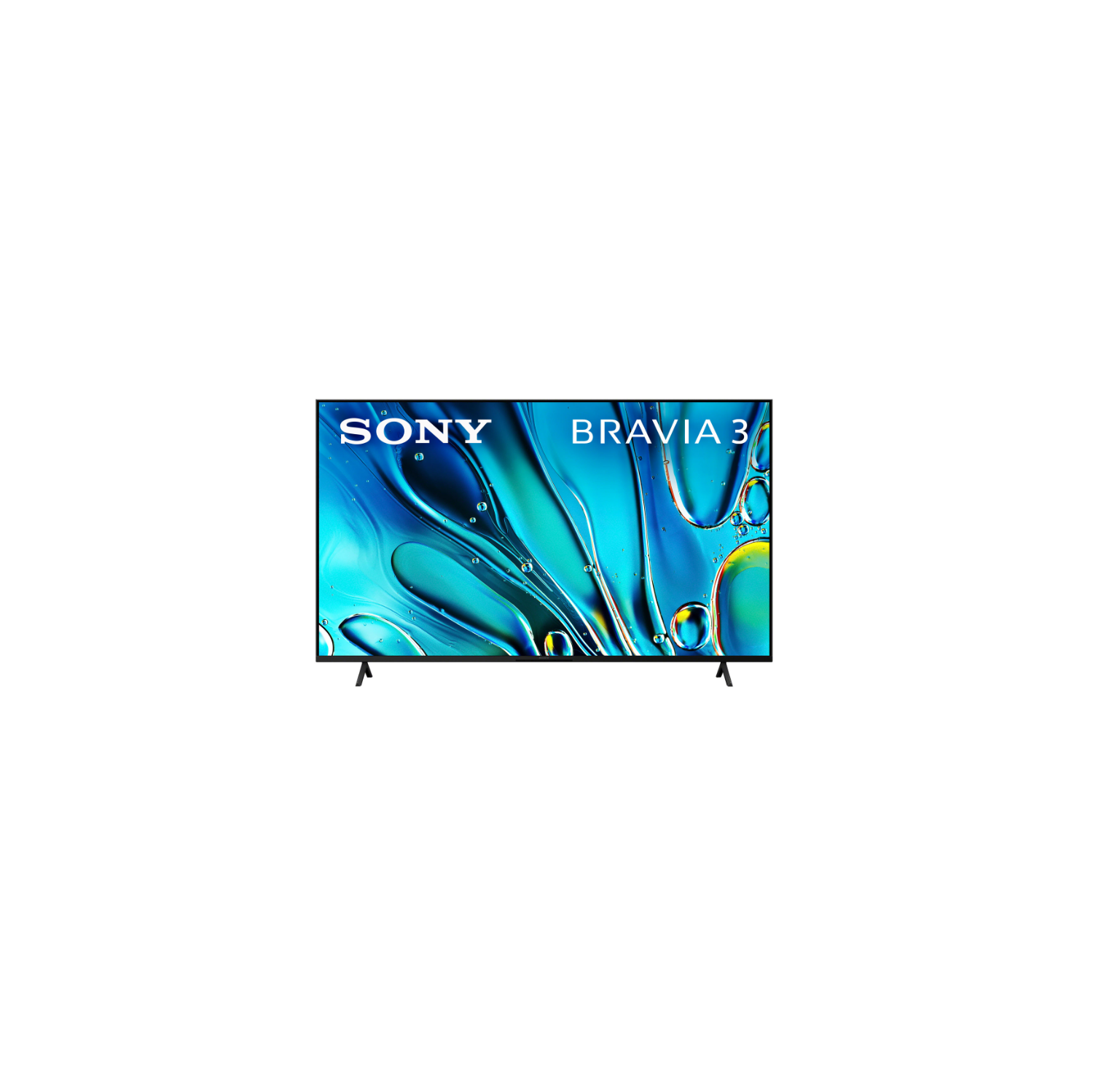 Refurbished - Sony K-55S30 Bravia 3 55" 4K HDR LED Smart Google TV - 2024