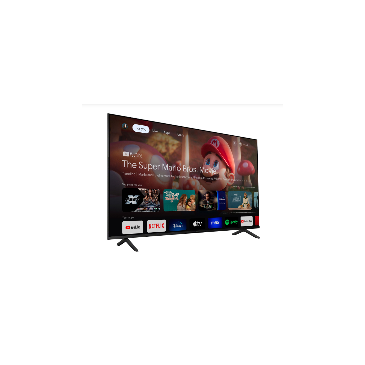 Refurbished - Sony K-55S30 Bravia 3 55" 4K HDR LED Smart Google TV - 2024