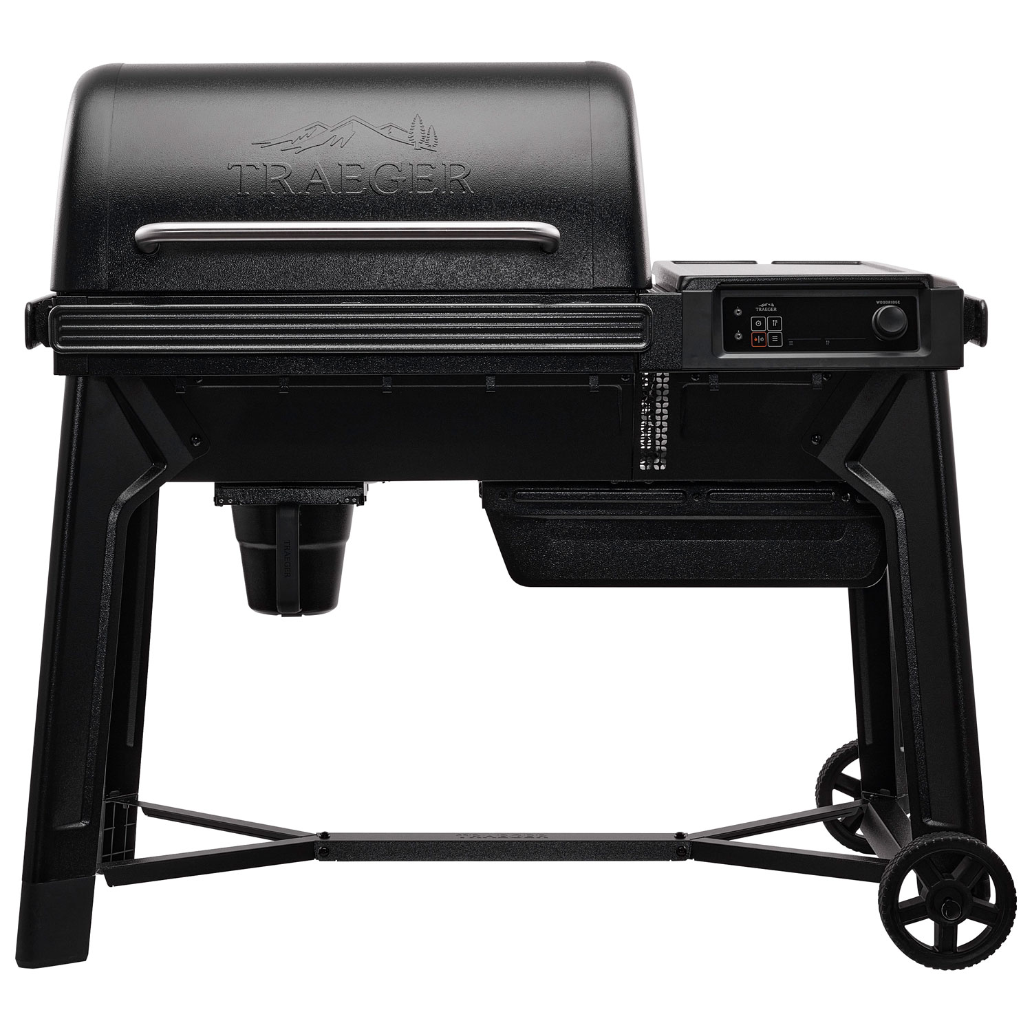 Barbecue et fumoir à granules de bois Woodridge de Traeger - Noir