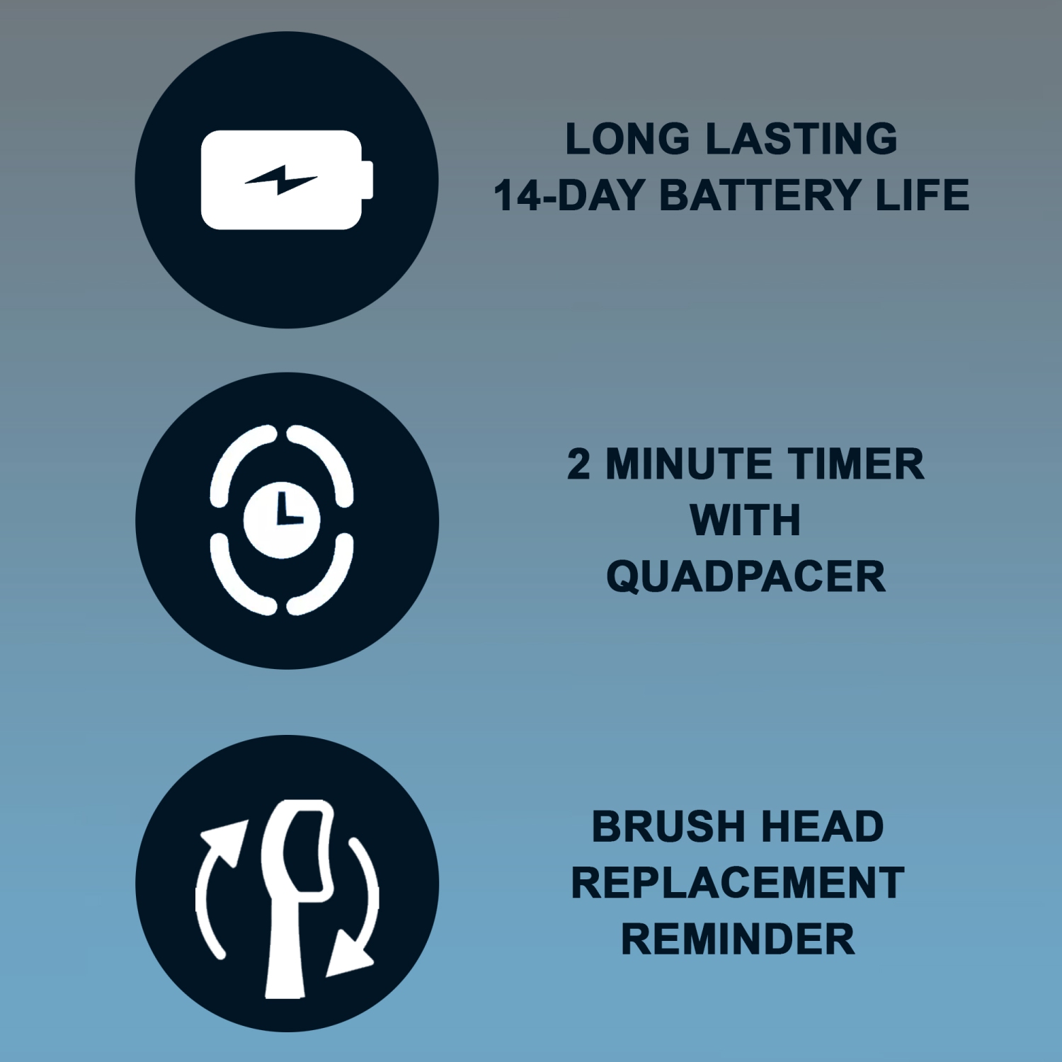 Philips Sonicare ProtectiveClean 5300 Electric Toothbrush - Black HX6423/34 4 pk