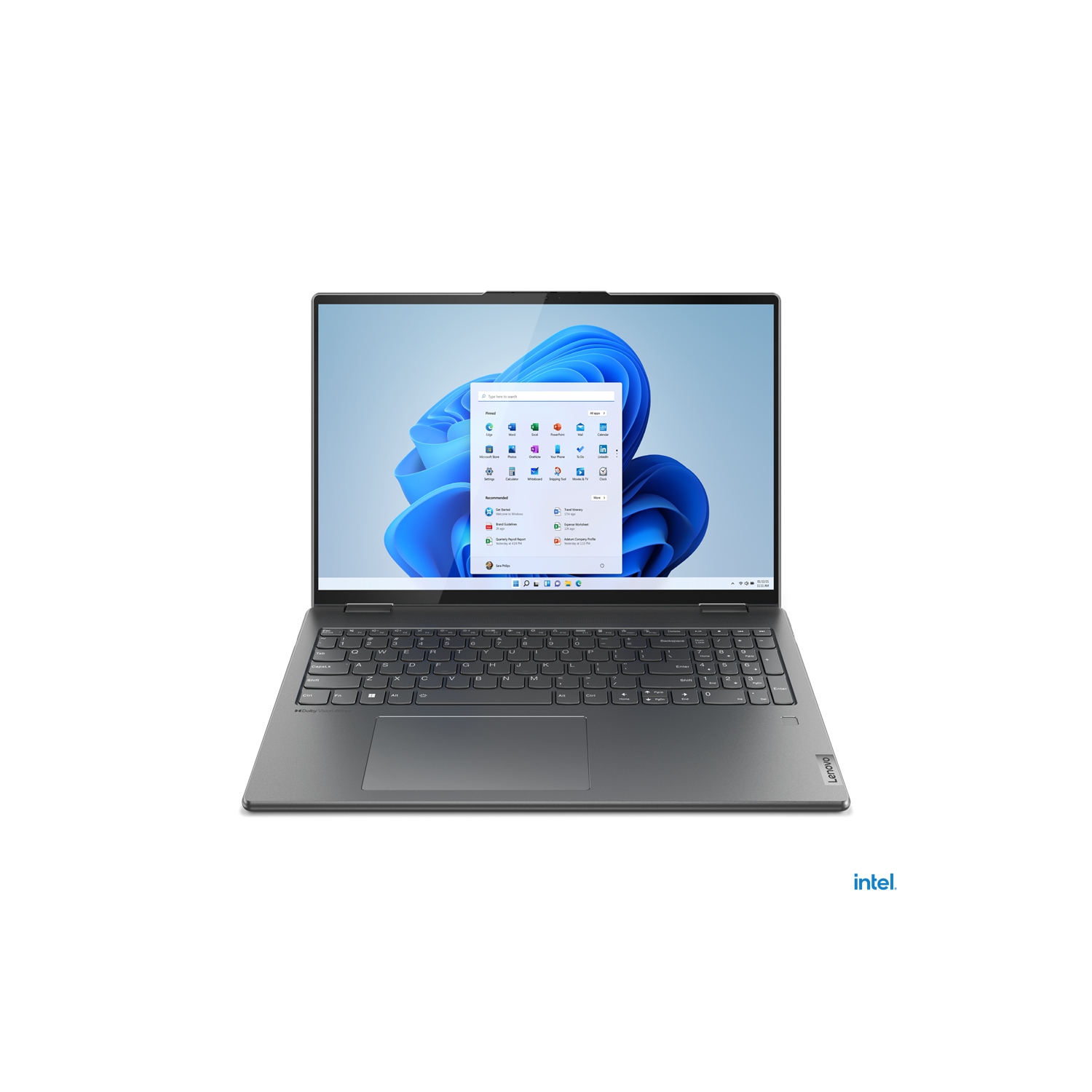 Refurbished (Good) Lenovo Yoga 7 2 in 1 16AHP9, 16”, Touch, Laptop AMD Ryzen™ 7 8840HS, 16 GB, 512 GB, Win 11 Home. 83DMCTO1WW