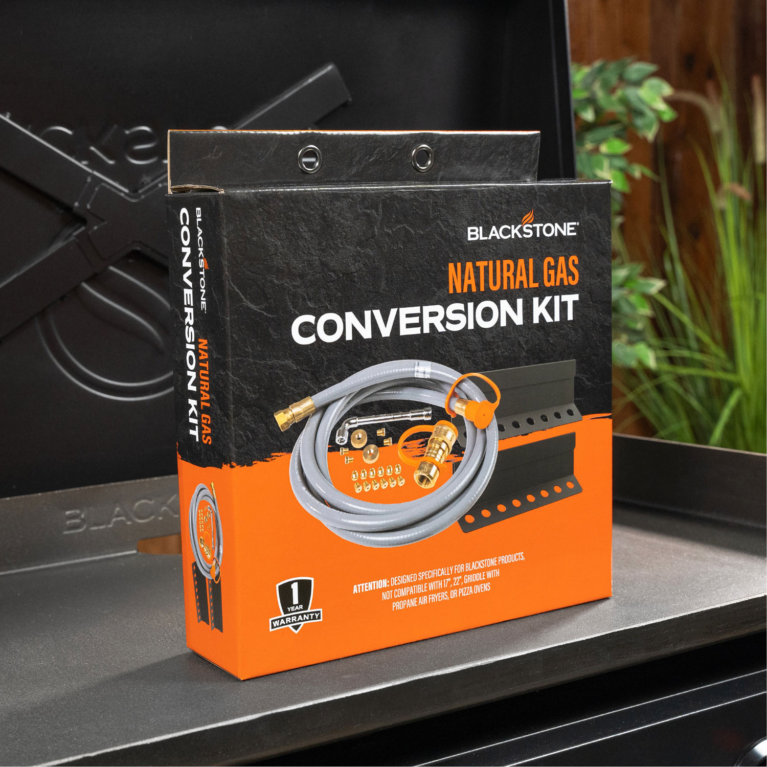 Trousse de conversion au gaz naturel de Blackstone avec pare-vent