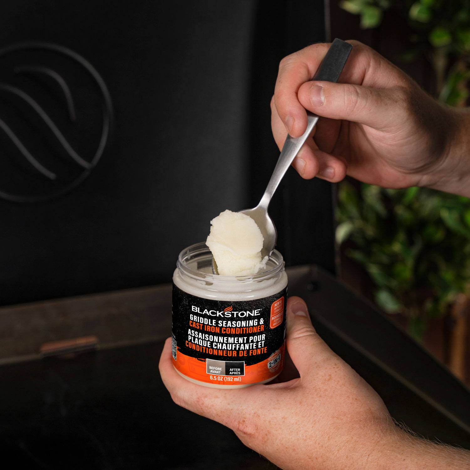 Culottage de plaque chauffante et conditionneur de fonte de Blackstone - Ensemble de 2