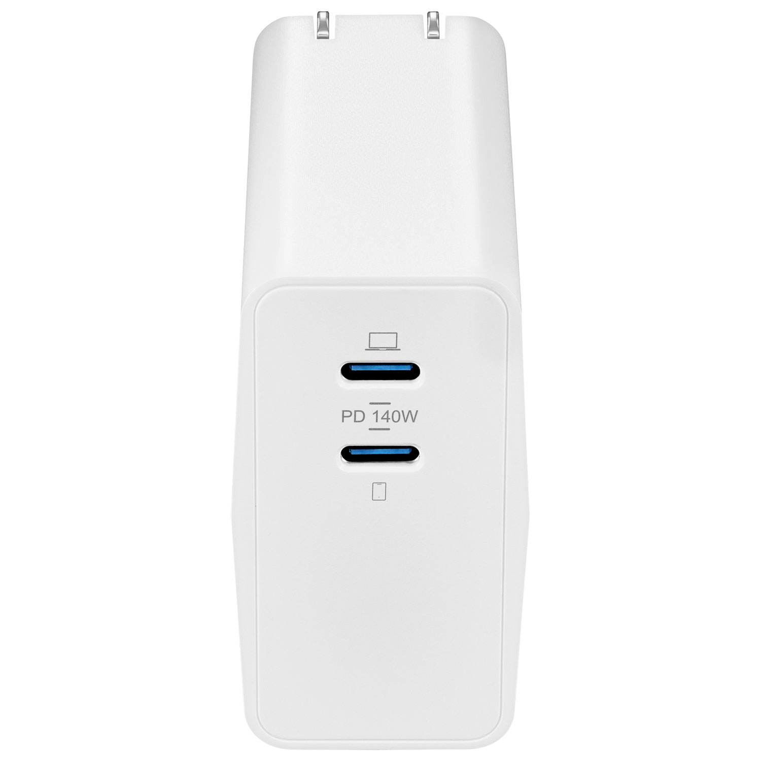 Chargeur mural à 2 ports USB-C GaN de 140 W d'Insignia - Exclusivité Best Buy