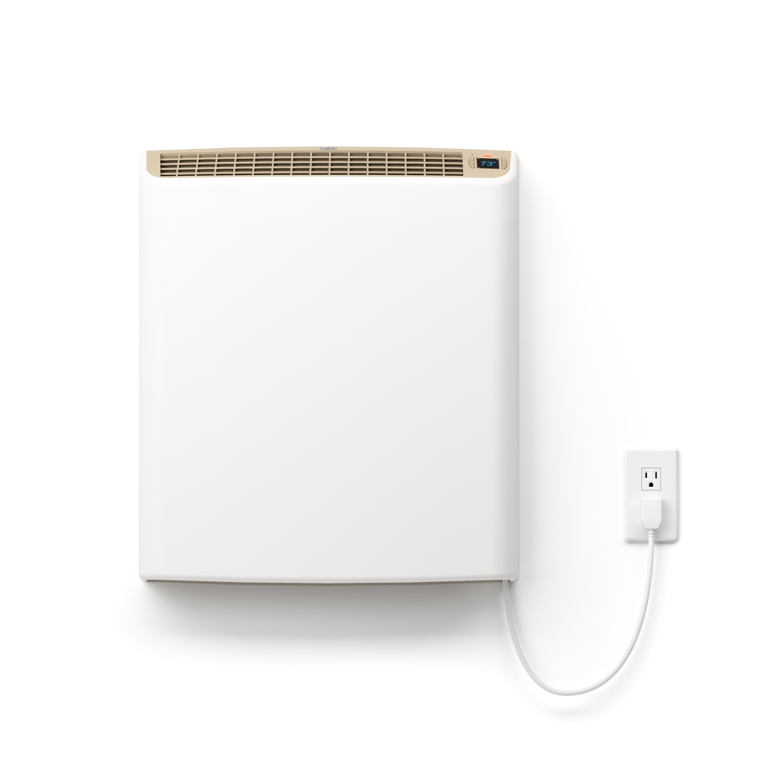 Smart EnviMAX 1000W Wi-fi Plug-in Electric Wall Heater - App Controlled Electric Heater with Thermal Shut Off Switch - Works with Alexa & Google Home