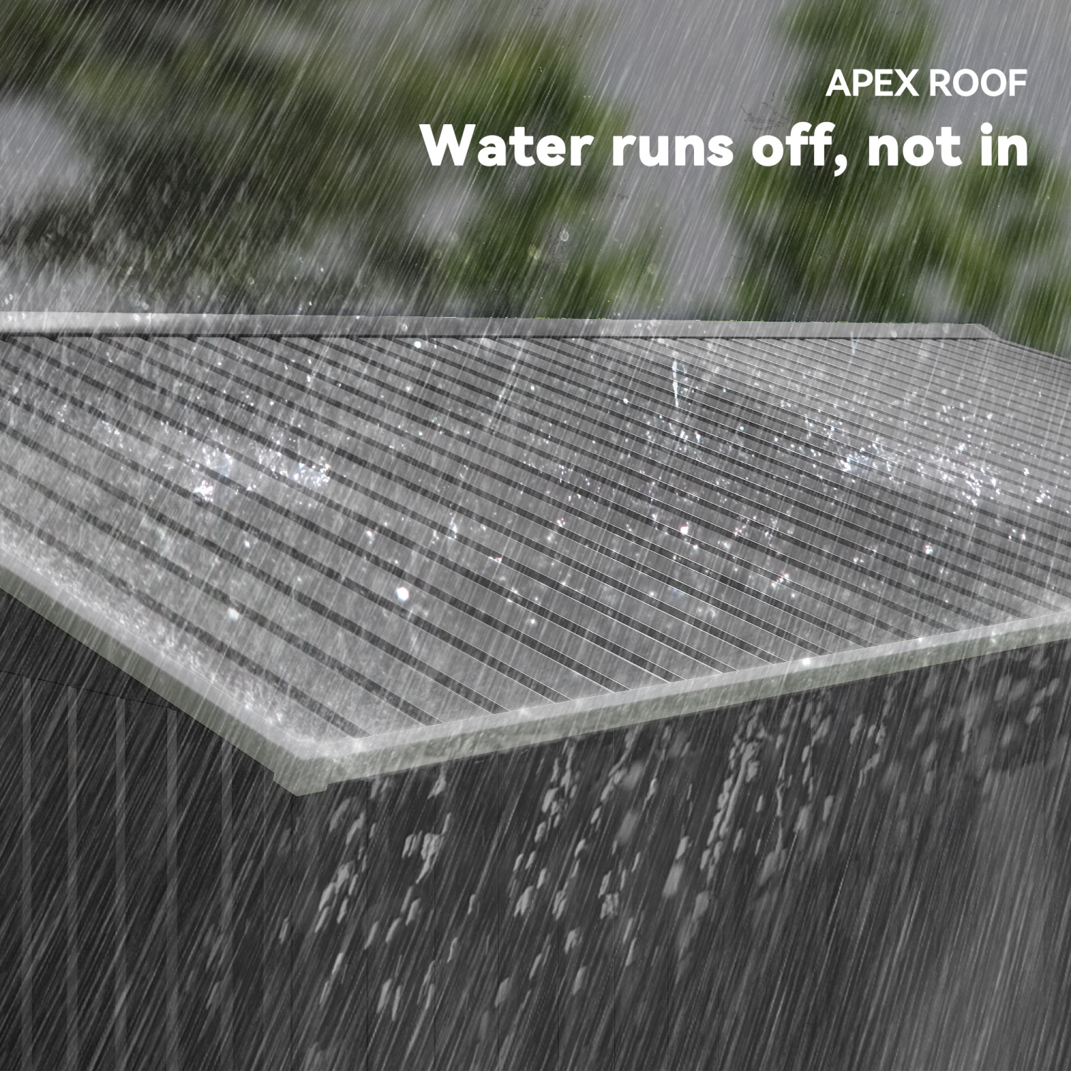 Remise de jardin Outsunny de 9 x 11 pi avec trousse de base, maison de rangement en métal à outils double pour jardin extérieur, gris pâle