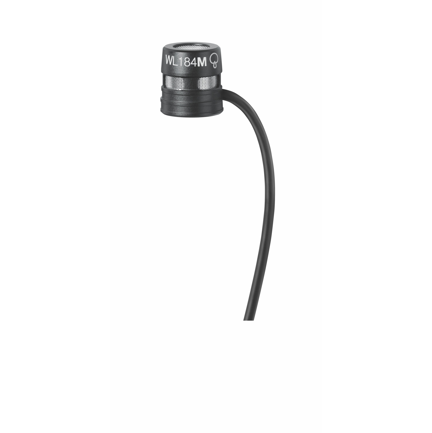 Microphone-cravate supercardioïde 184&nbsp;M de Shure � avec connecteur TQG, noir
