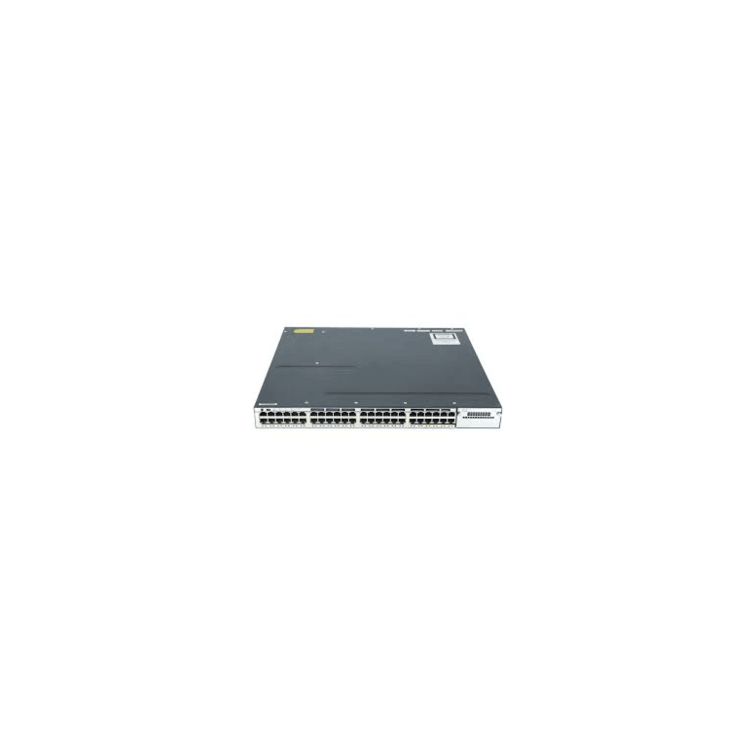 REFURBISHED GOOD Cisco WS-C3750X-48P-E 3750X 48 port POE IP service switch.