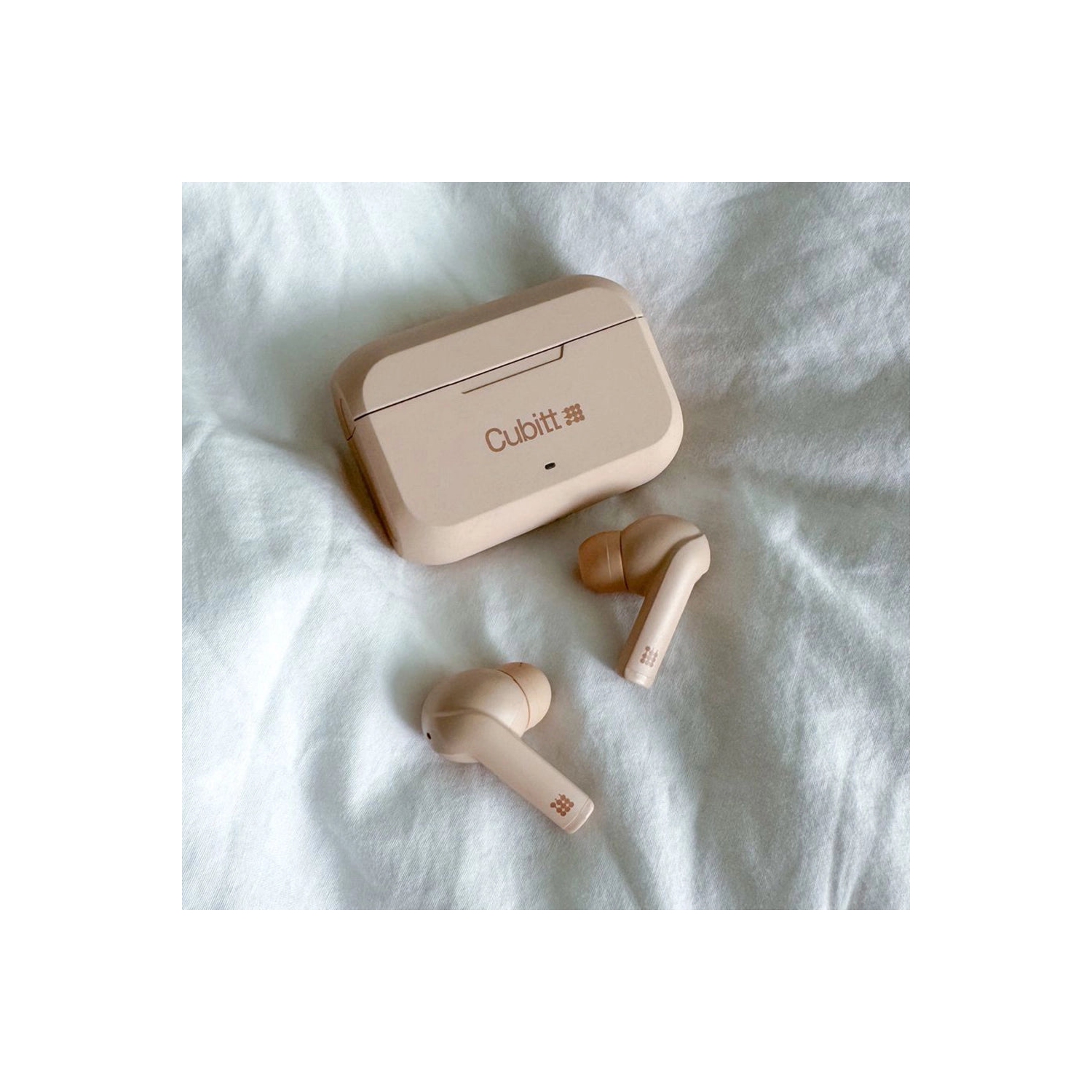 Cubitt True Wireless Earbuds Generation 2, 5.3 Bluetooth, IPX5 Water reistance, Premium Sound, Touch Control, Built in Microphone, Voice Assistance,