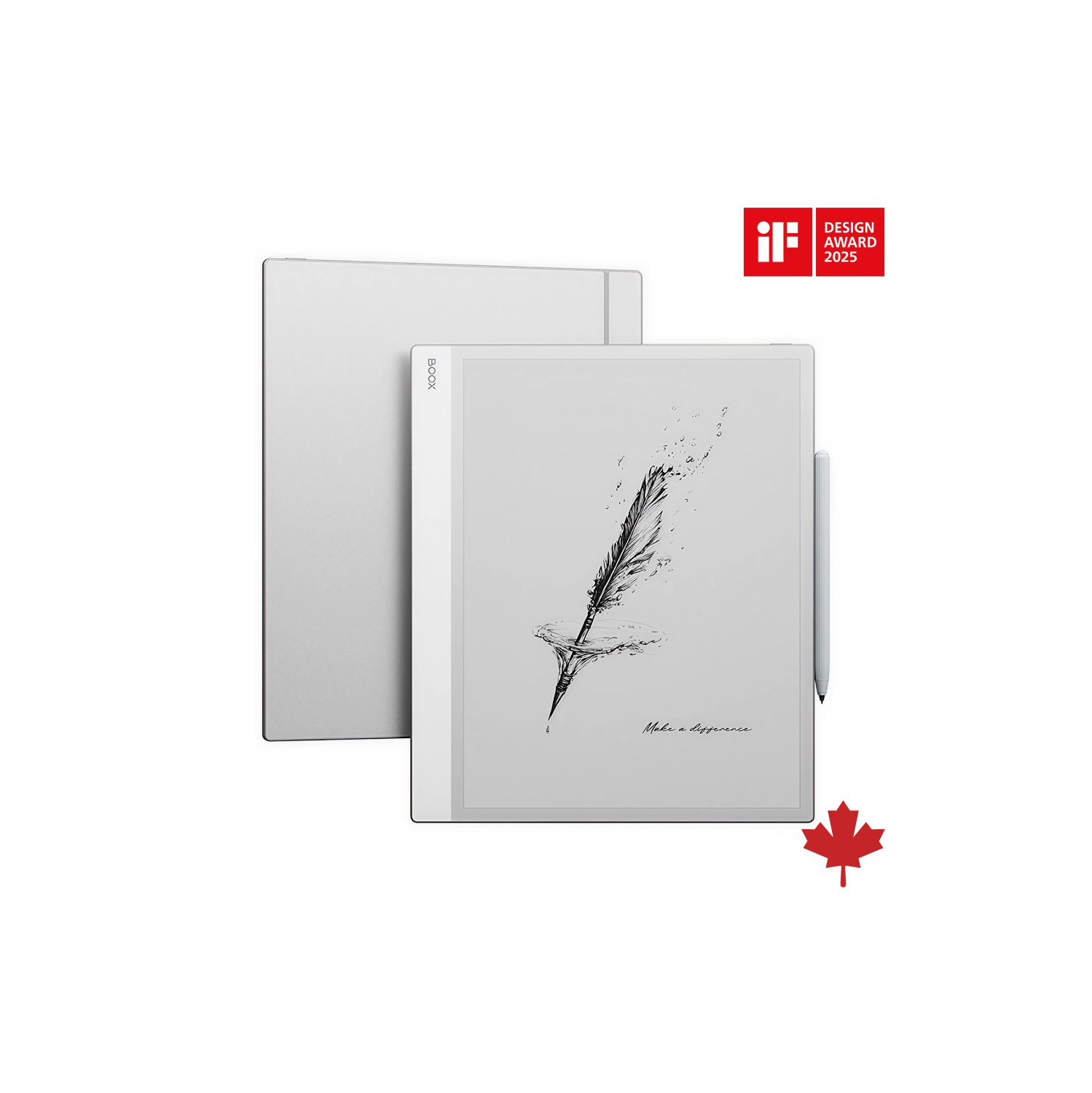 BOOX Note MAX :13.3-inch Monochrome E-ink tablet | 300 ppi 6G 128 G Storage | Stylus and Note-taking | No Front light