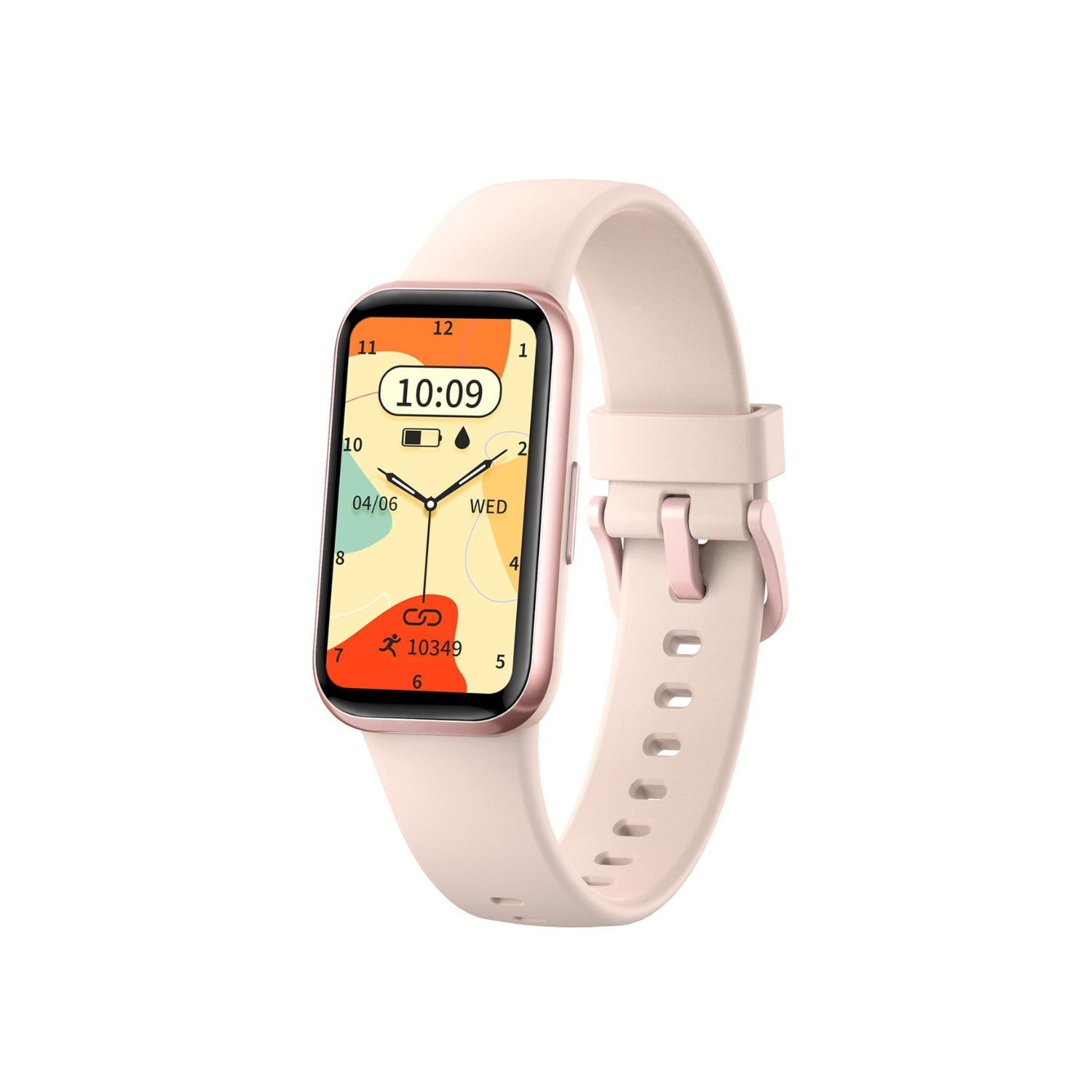 Fitness Tracker Watch,Fitness Watch Waterproof Activity Tracker Step Tracker with HeartRate Monitor Blood Oxygen Monitor and Sleep Monitor Compatible