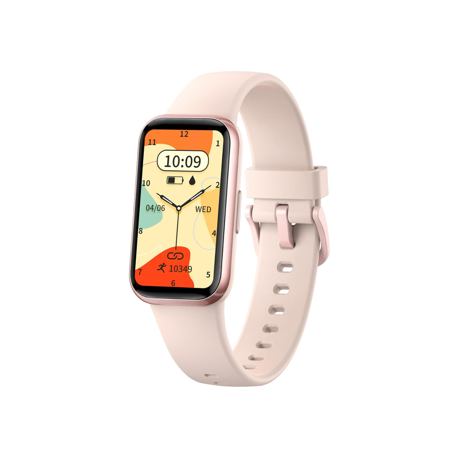 Fitness Tracker Watch,Fitness Watch Waterproof Activity Tracker Step Tracker with HeartRate Monitor Blood Oxygen Monitor and Sleep Monitor Compatible