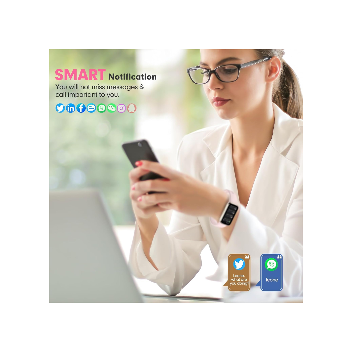 Fitness Tracker Watch,Fitness Watch Waterproof Activity Tracker Step Tracker with HeartRate Monitor Blood Oxygen Monitor and Sleep Monitor Compatible