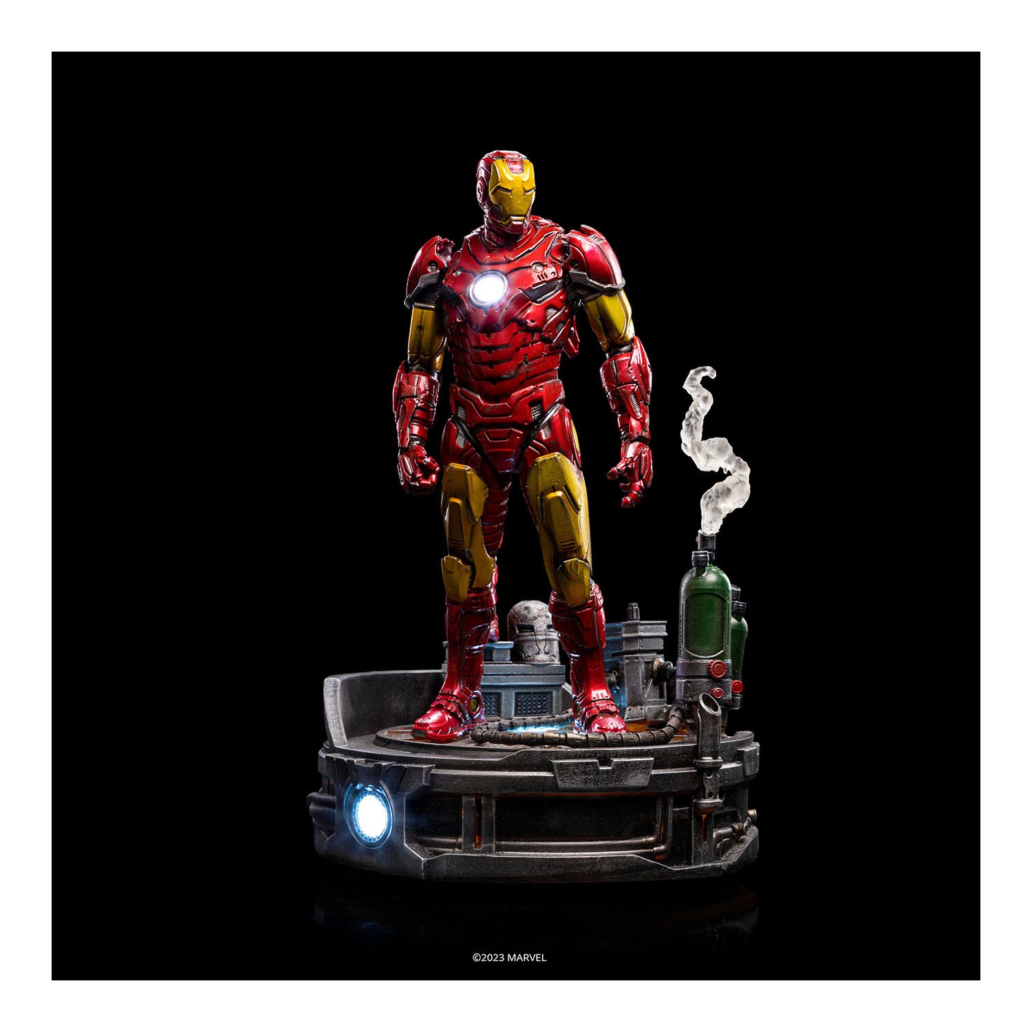 Iron Man Unleashed Deluxe - Marvel Comics - Art Scale 1/10