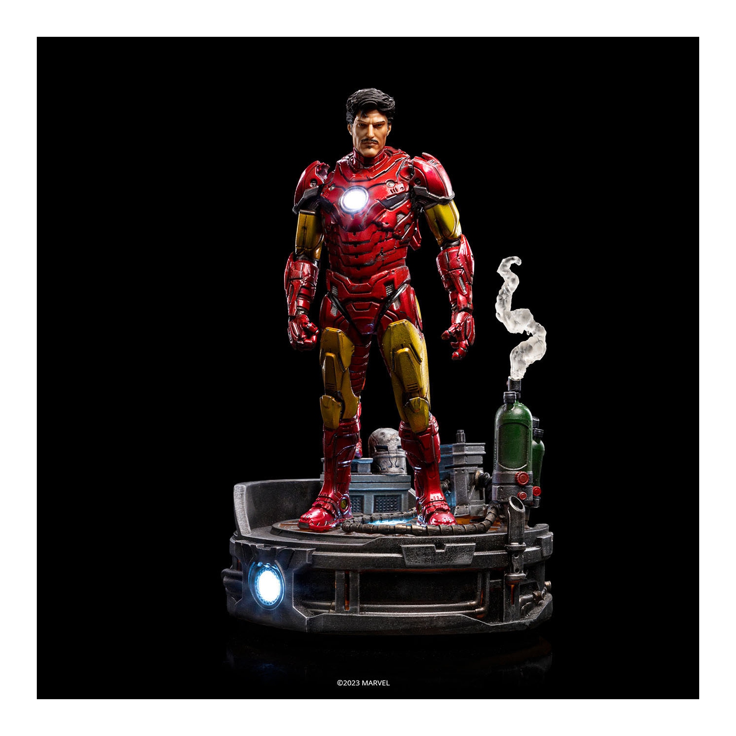 Iron Man Unleashed Deluxe - Marvel Comics - Art Scale 1/10