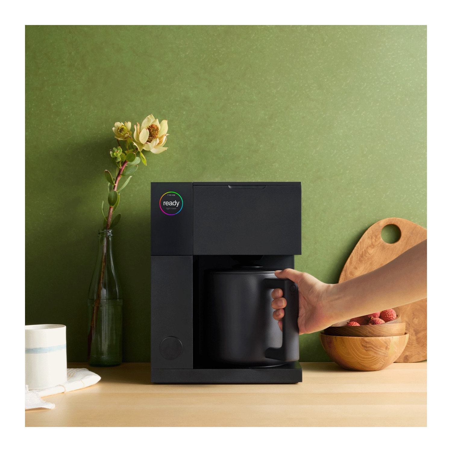 FELLOW Aiden Precision Coffee Maker, Matte Black