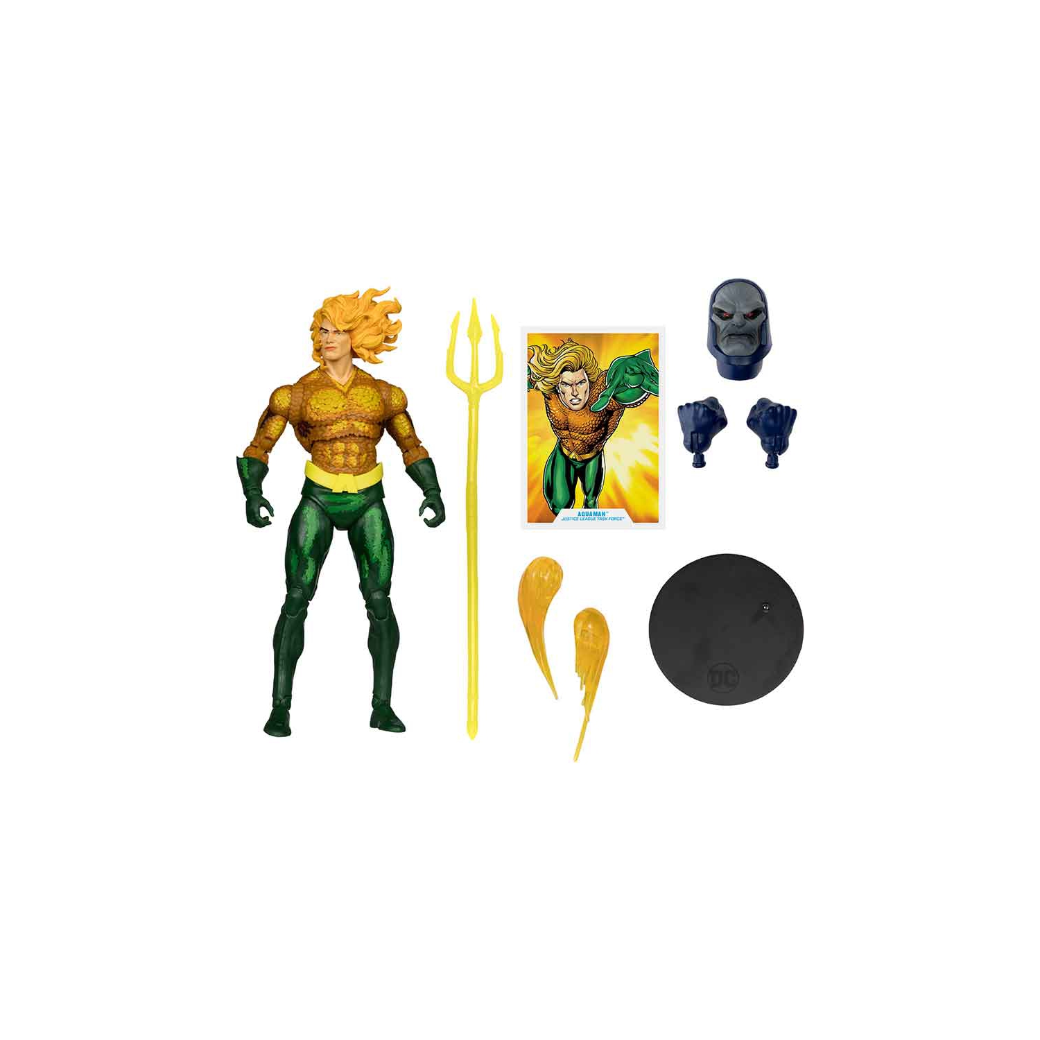 DC Multiverse Justice League Task Force 7 Inch Action Figure BAF Darkseid - Aquaman 16-Bit