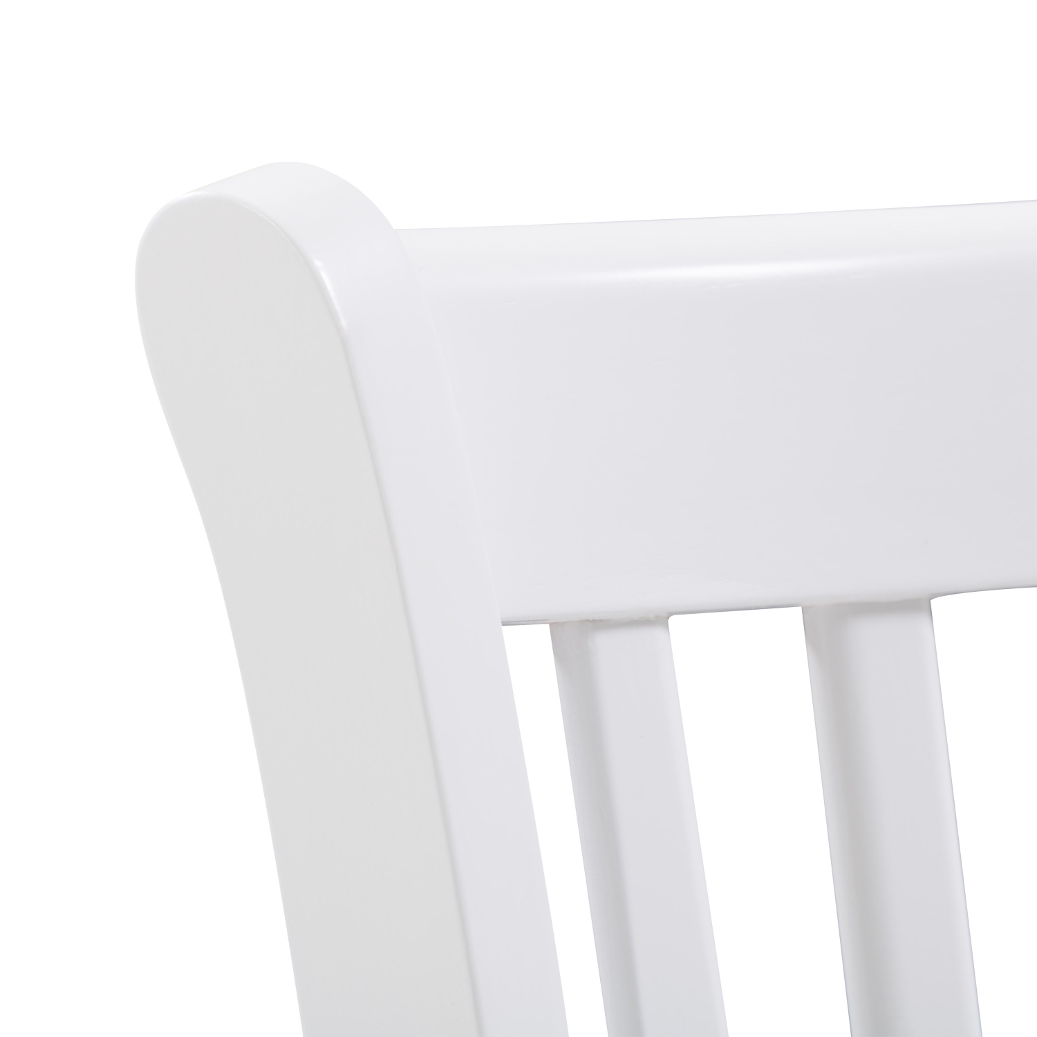 CorLiving Woodgrove Bar Height White Faux Leather Swivel Bar Stools, Set of 2