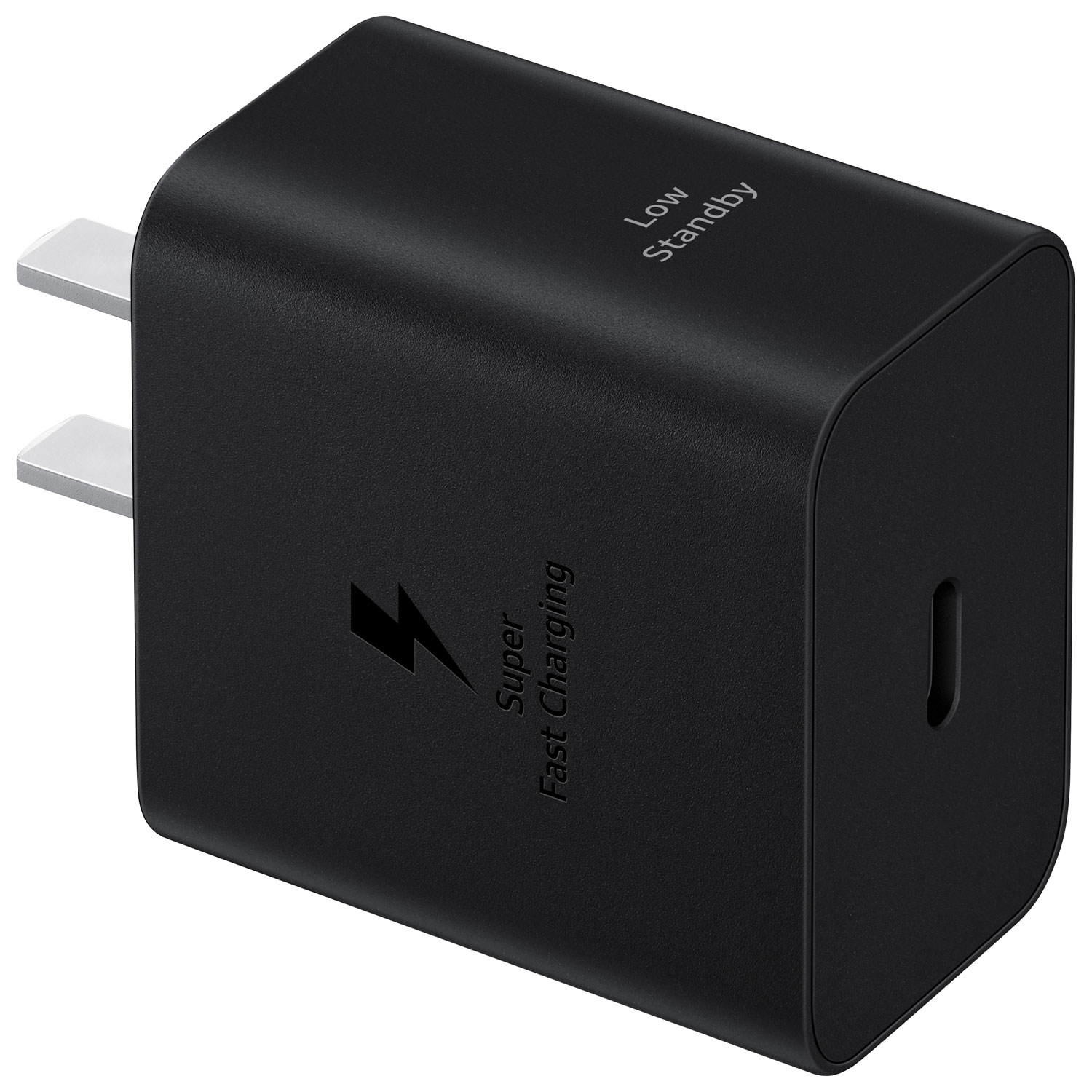 Adaptateur d'alimentation USB-C de 45W de Samsung - Noir