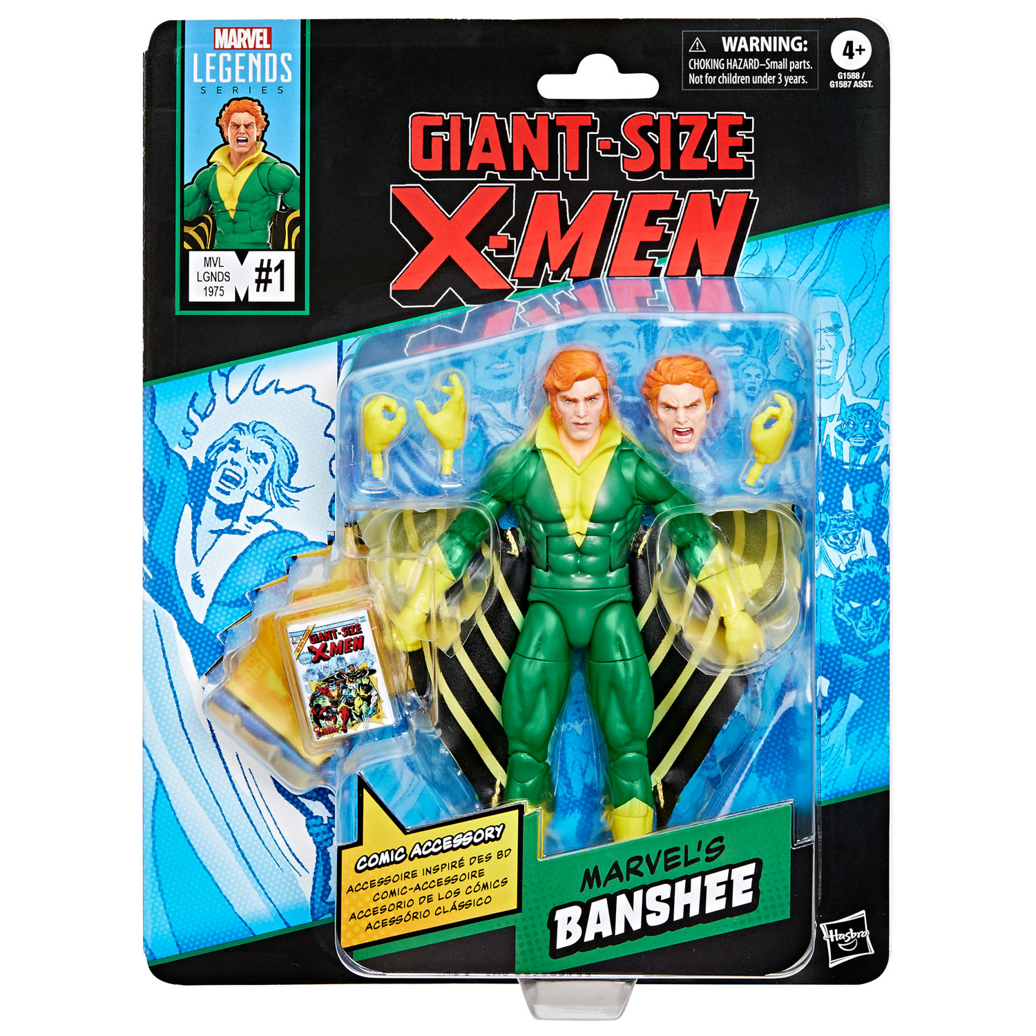 Hasbro Marvel Legends Series - Figurine d'action de Banshee