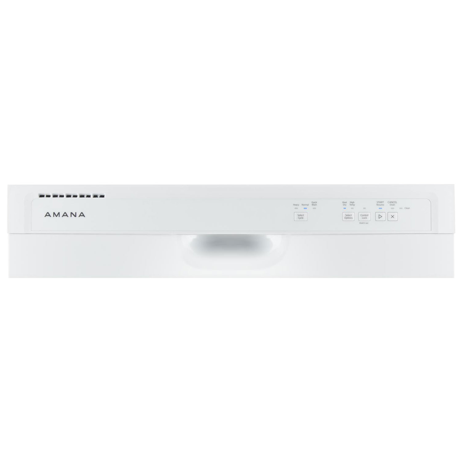 Amana 24" 59dB Built-In Dishwasher with Third Rack - White