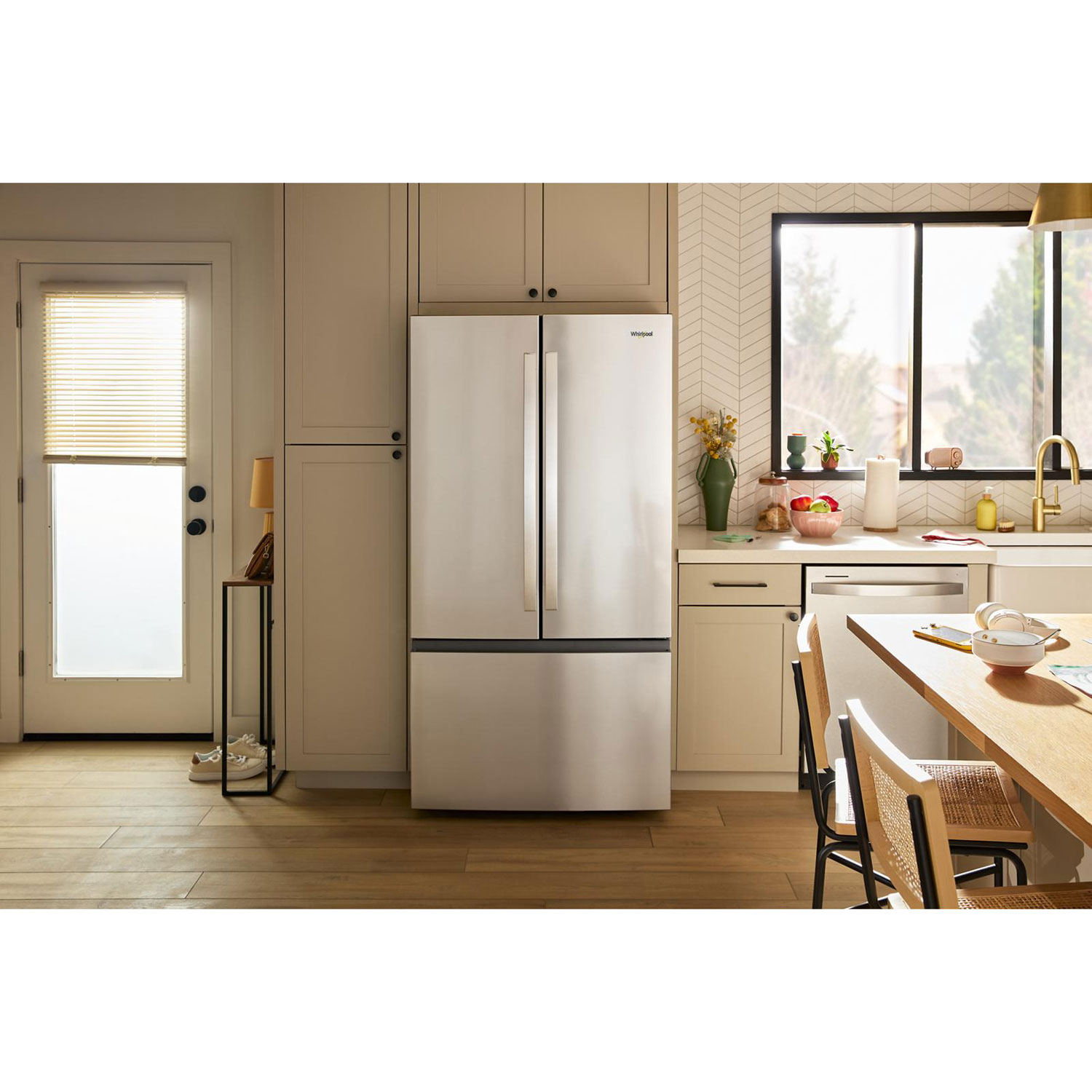 Whirlpool 36" 30.52 Cu. Ft. French Door Refrigerator - Stainless Steel