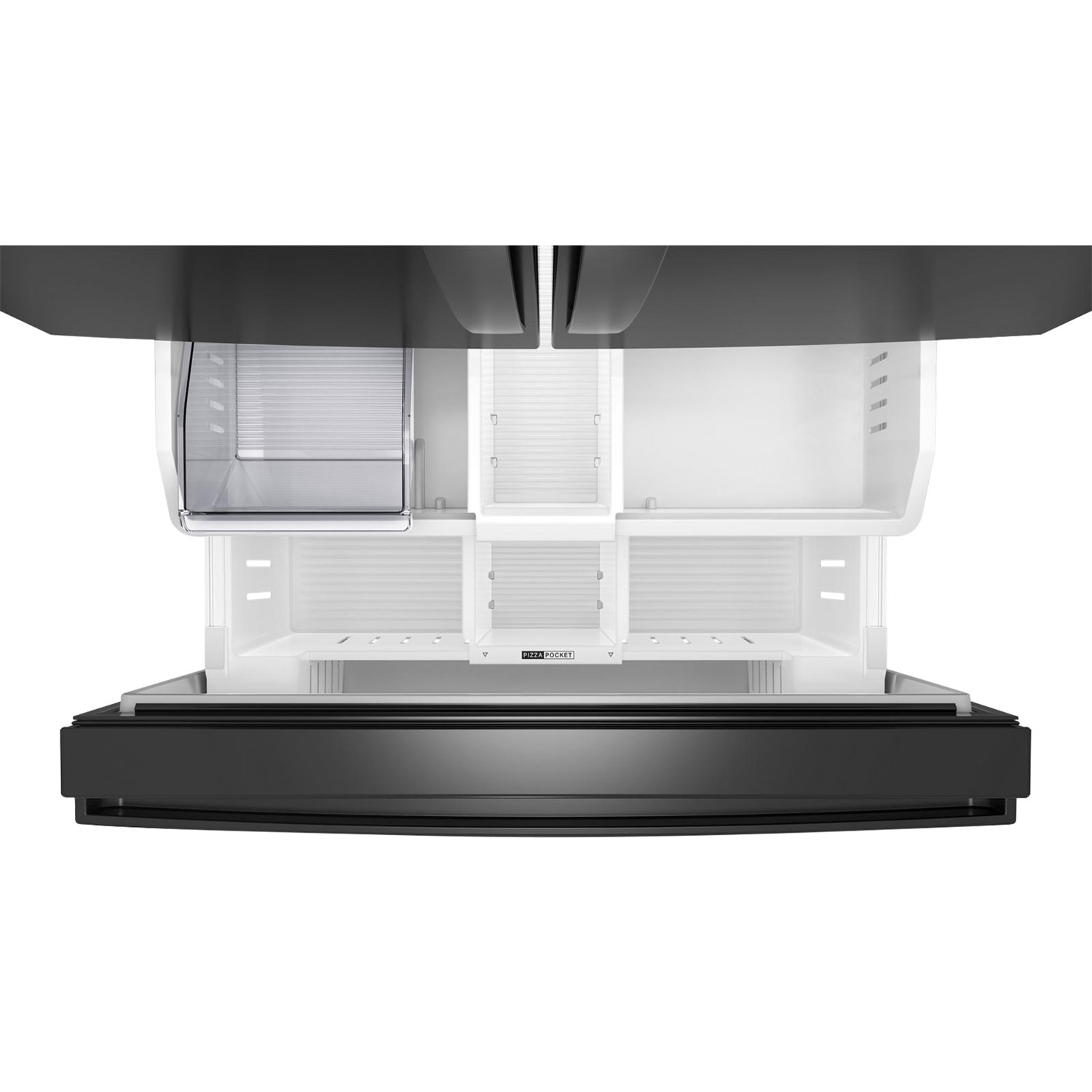 Whirlpool 36" 30.52 Cu. Ft. French Door Refrigerator with Water Dispenser - Black