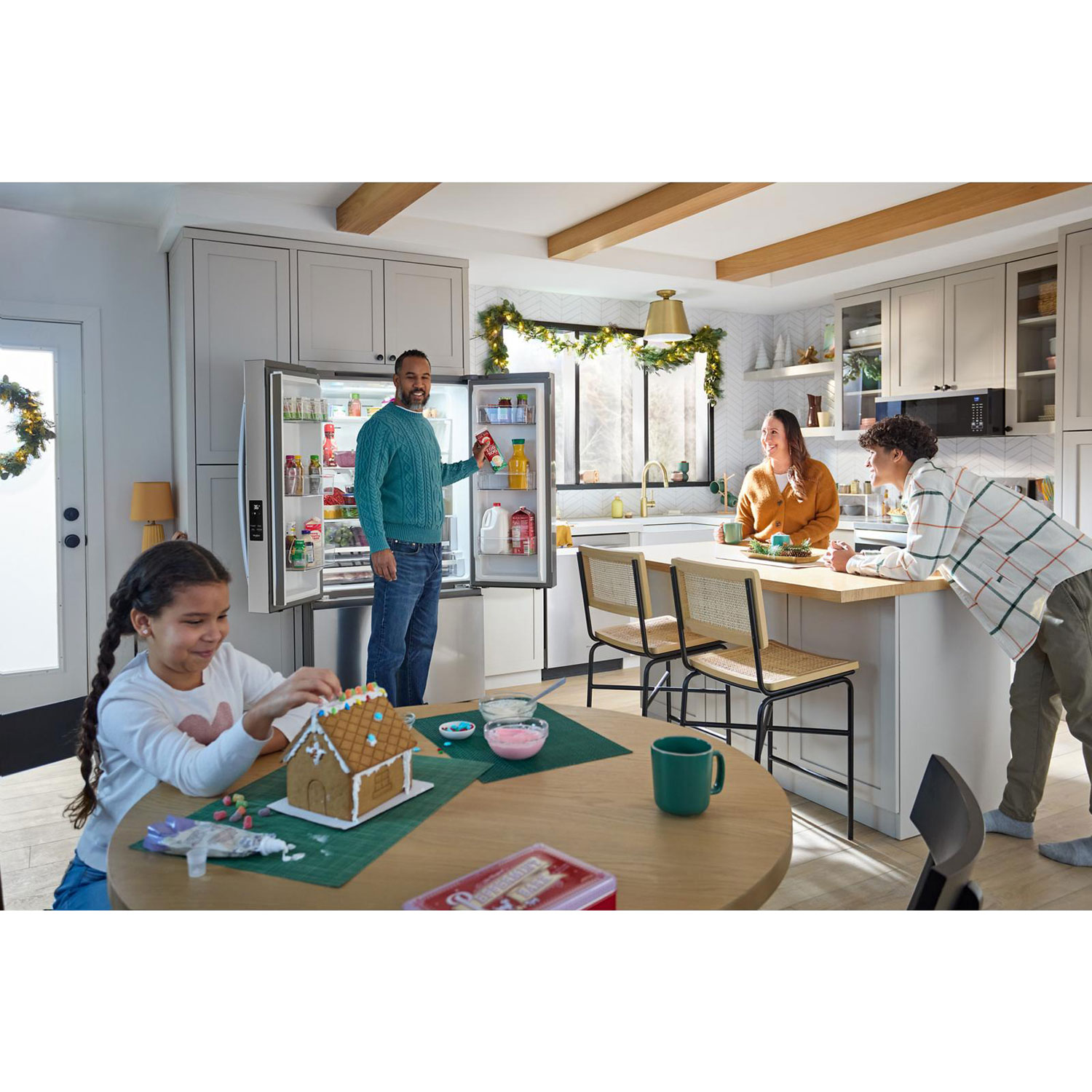 Whirlpool 36" 30.52 Cu. Ft. French Door Refrigerator with Water Dispenser - Stainless Steel