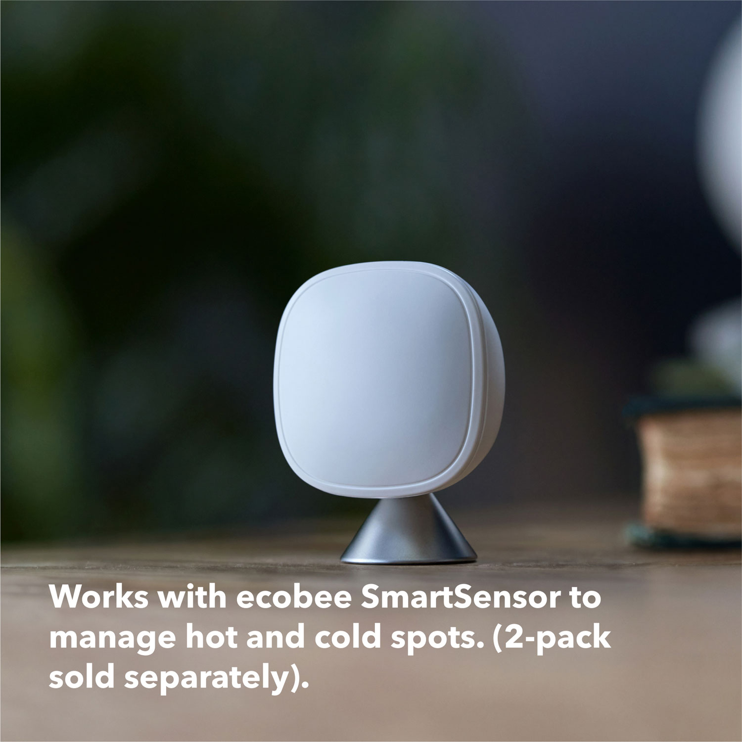 Thermostat intelligent Wi-Fi Essential d'ecobee - Blanc