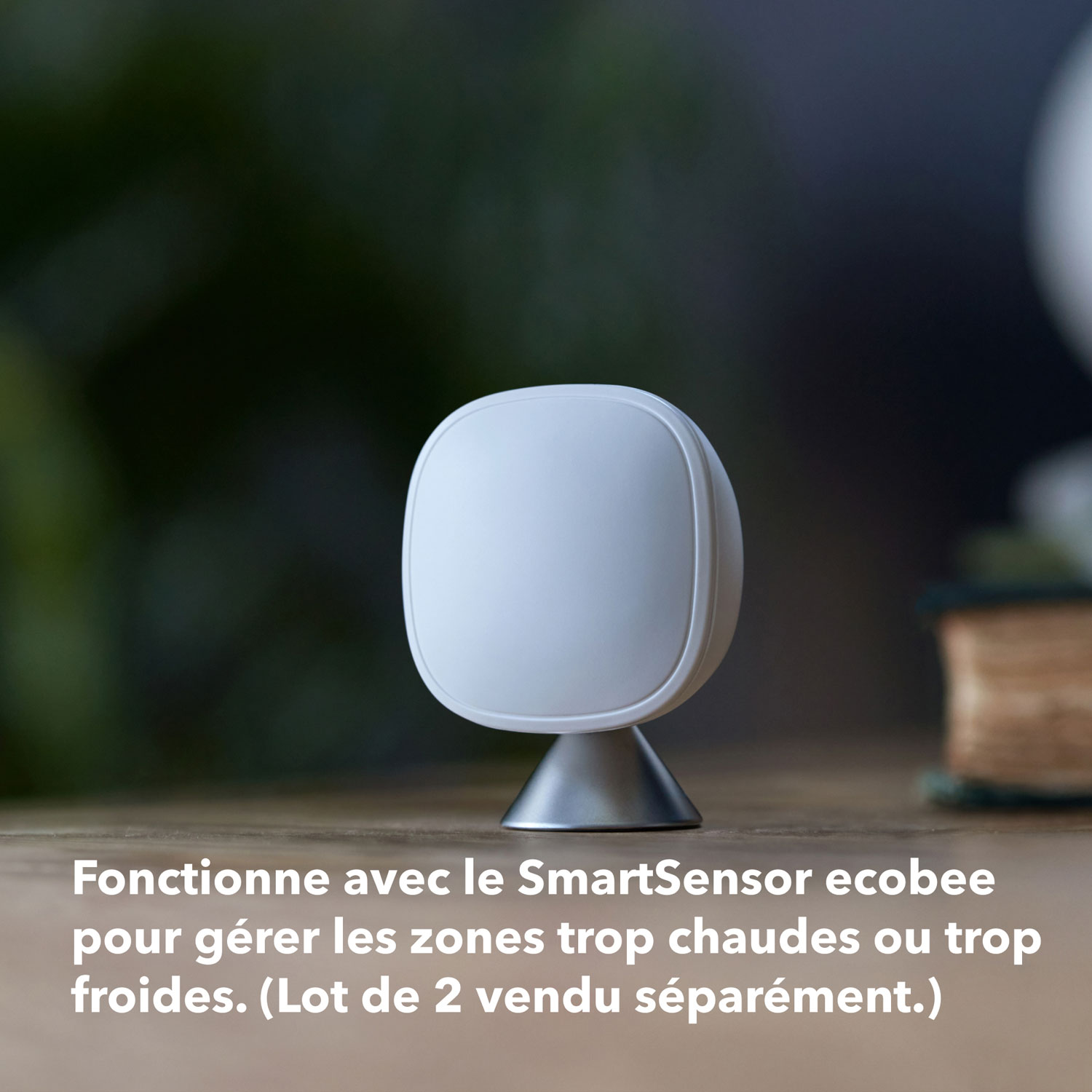 Thermostat intelligent Wi-Fi Essential d'ecobee - Blanc