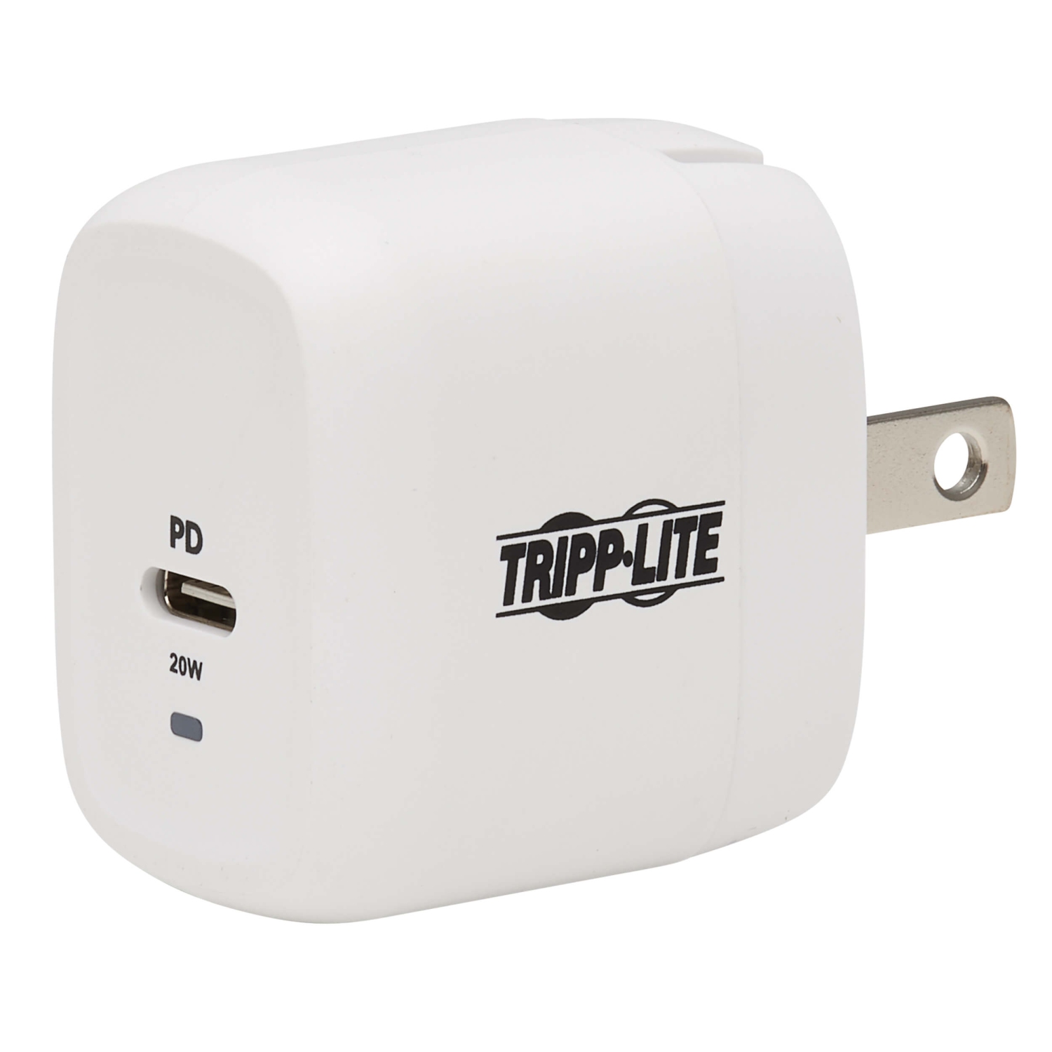 Chargeur mural compact 20&nbsp;W à 1 ports USB-C de Tripp Lite - Blanc -
